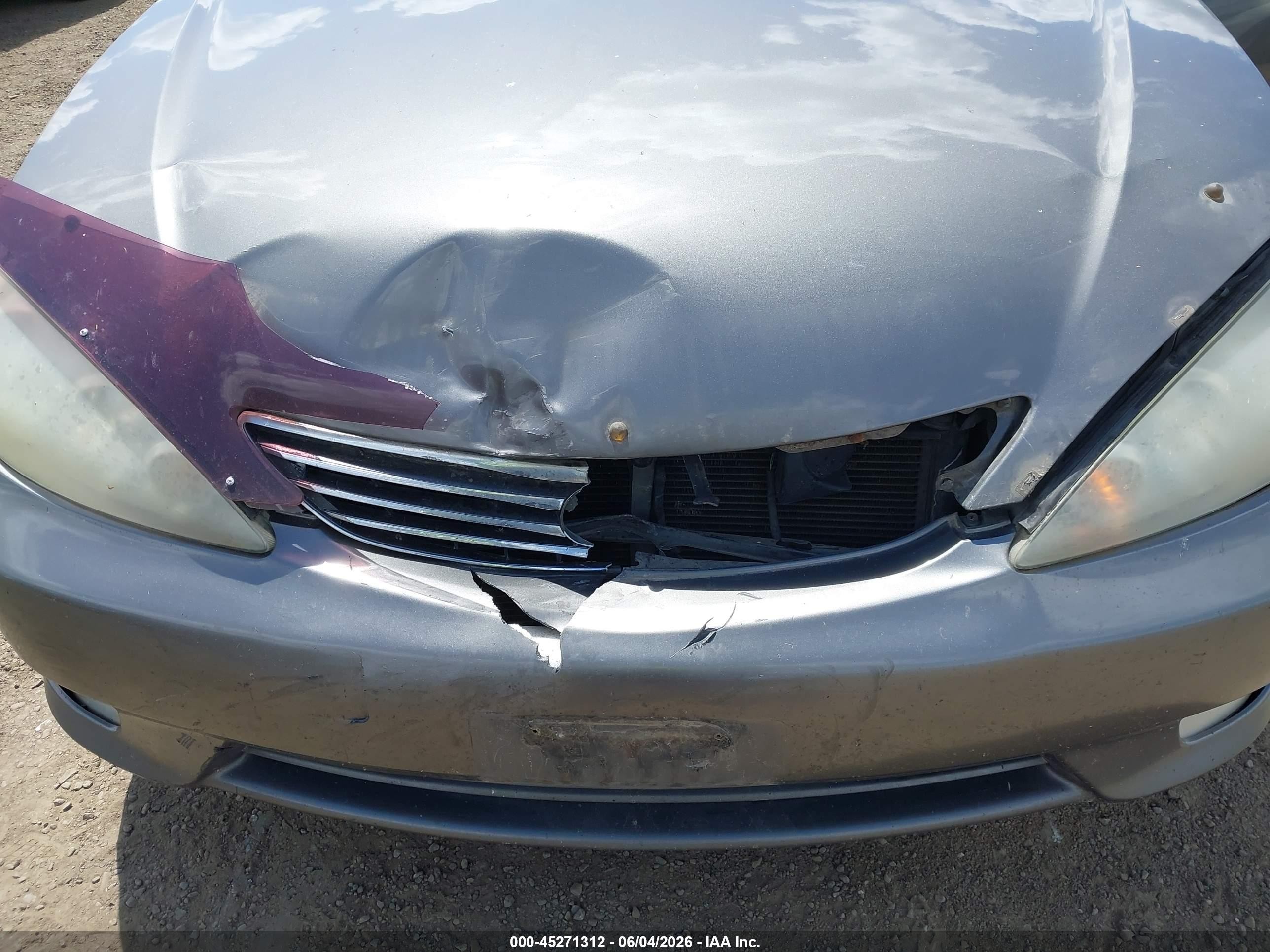 2005 Toyota Camry Xle V6 Серый vin: 4T1BF30K25U597285