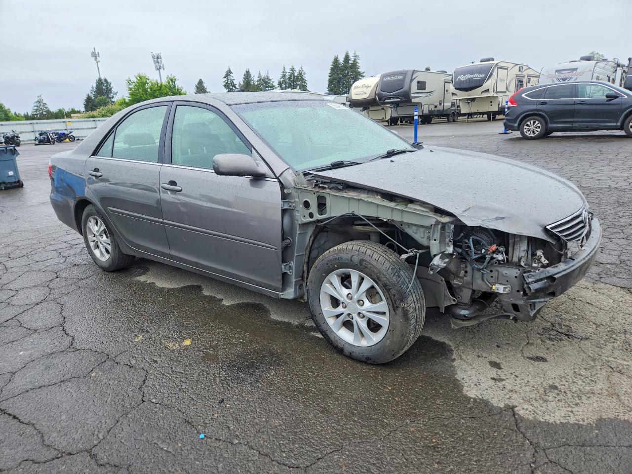 2006 Toyota Camry Le V6 Gray vin: 4T1BF30K26U623918
