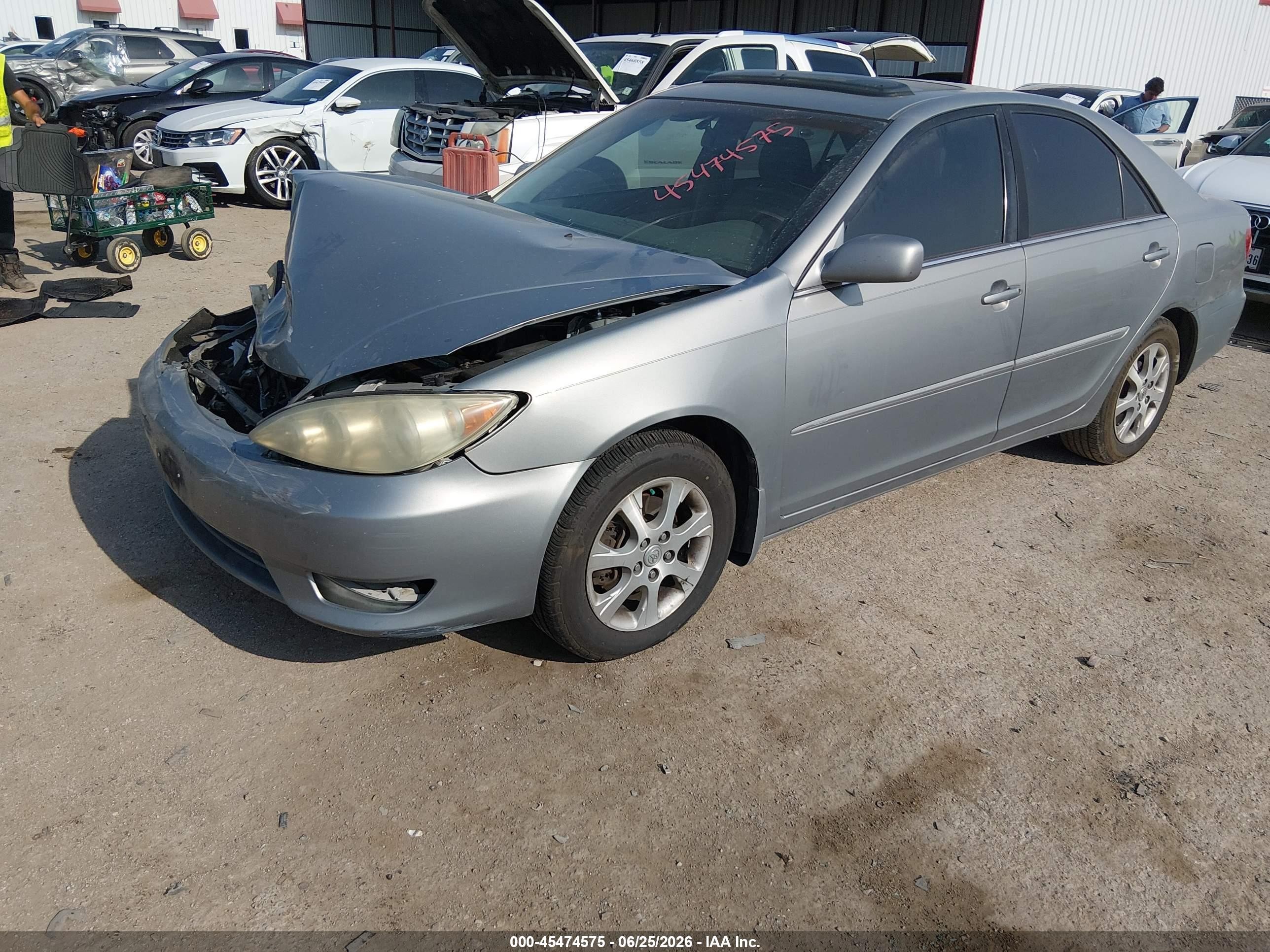 2006 Toyota Camry Xle V6 Серебряный vin: 4T1BF30K26U624986