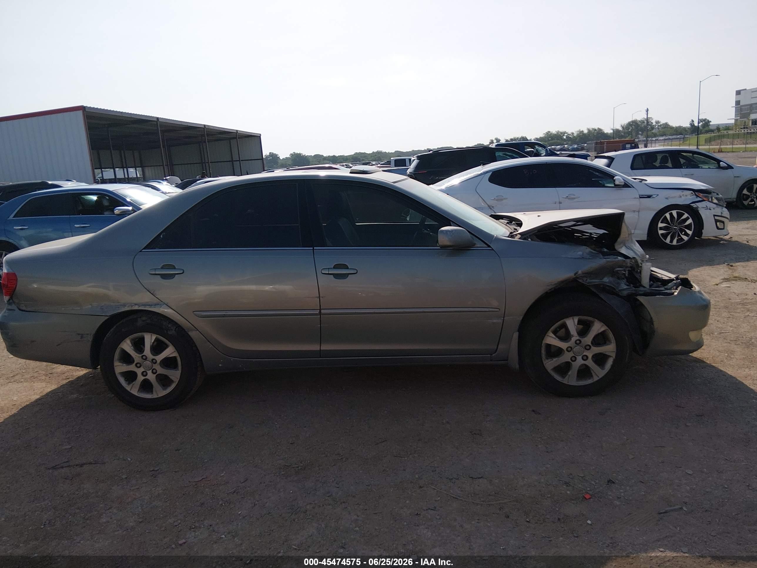 2006 Toyota Camry Xle V6 Серебряный vin: 4T1BF30K26U624986