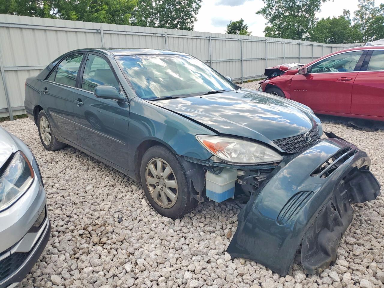 2002 Toyota Camry Green vin: 4T1BF30K32U504673