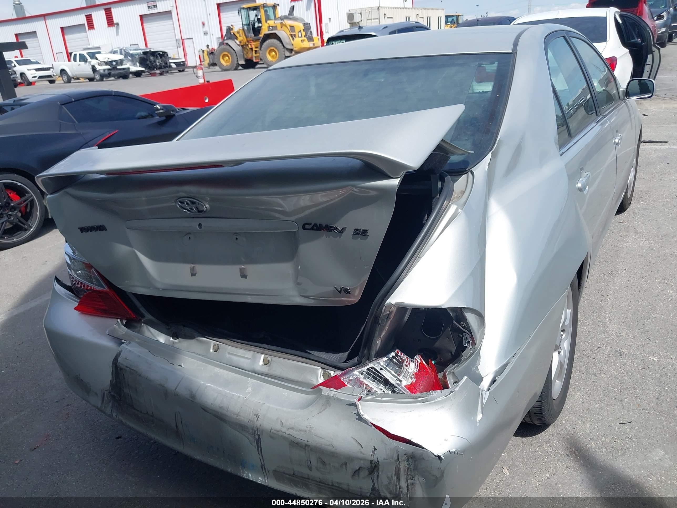 2002 Toyota Camry Se V6 Silver vin: 4T1BF30K32U505807