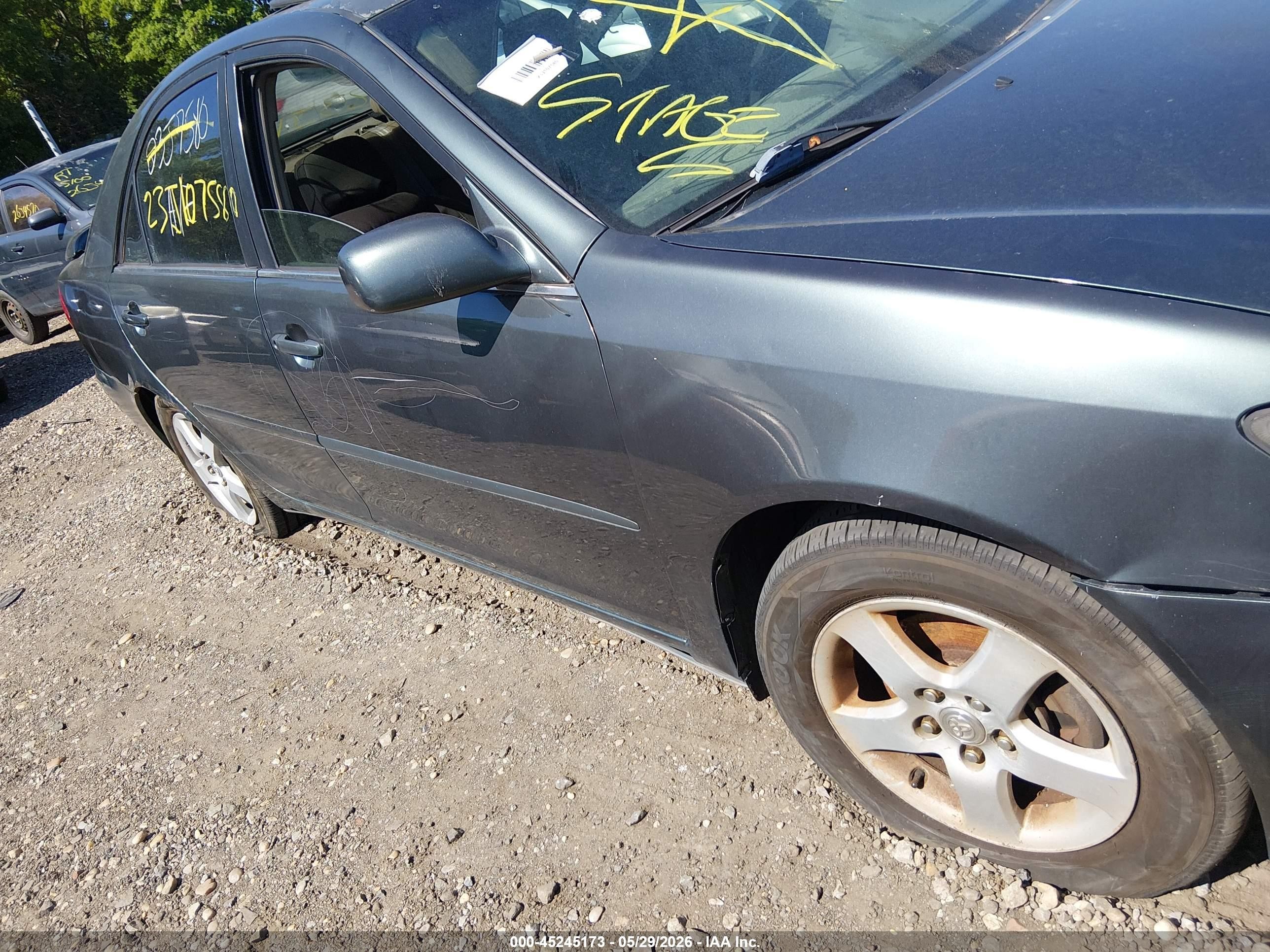 2002 Toyota Camry Se V6 Green vin: 4T1BF30K32U516452