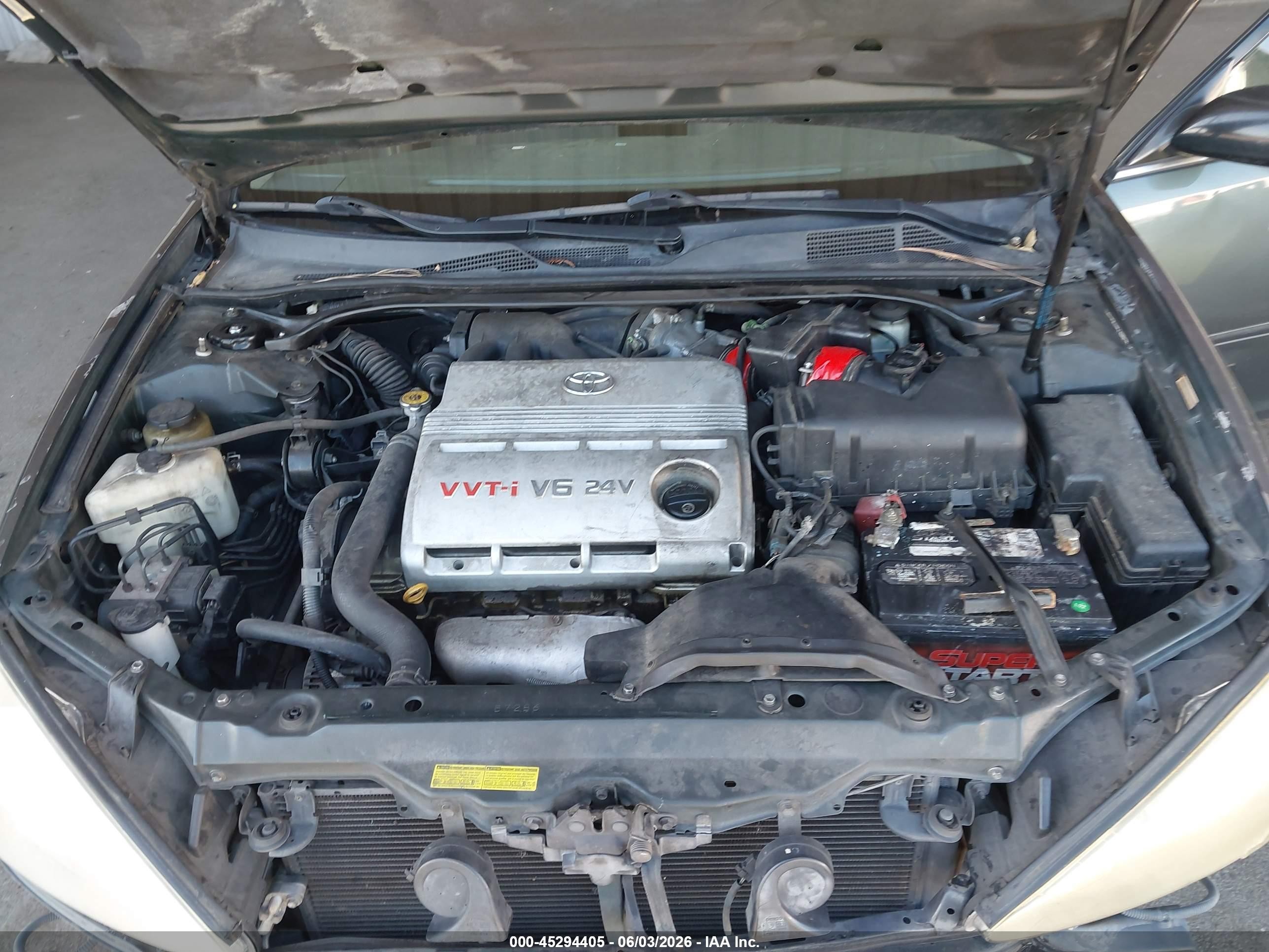 2003 Toyota Camry Le V6 Green vin: 4T1BF30K33U553065