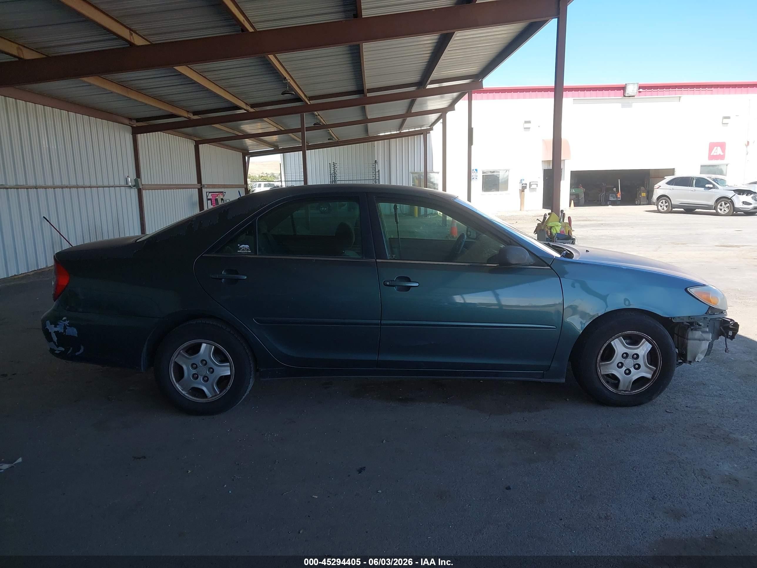 2003 Toyota Camry Le V6 Green vin: 4T1BF30K33U553065