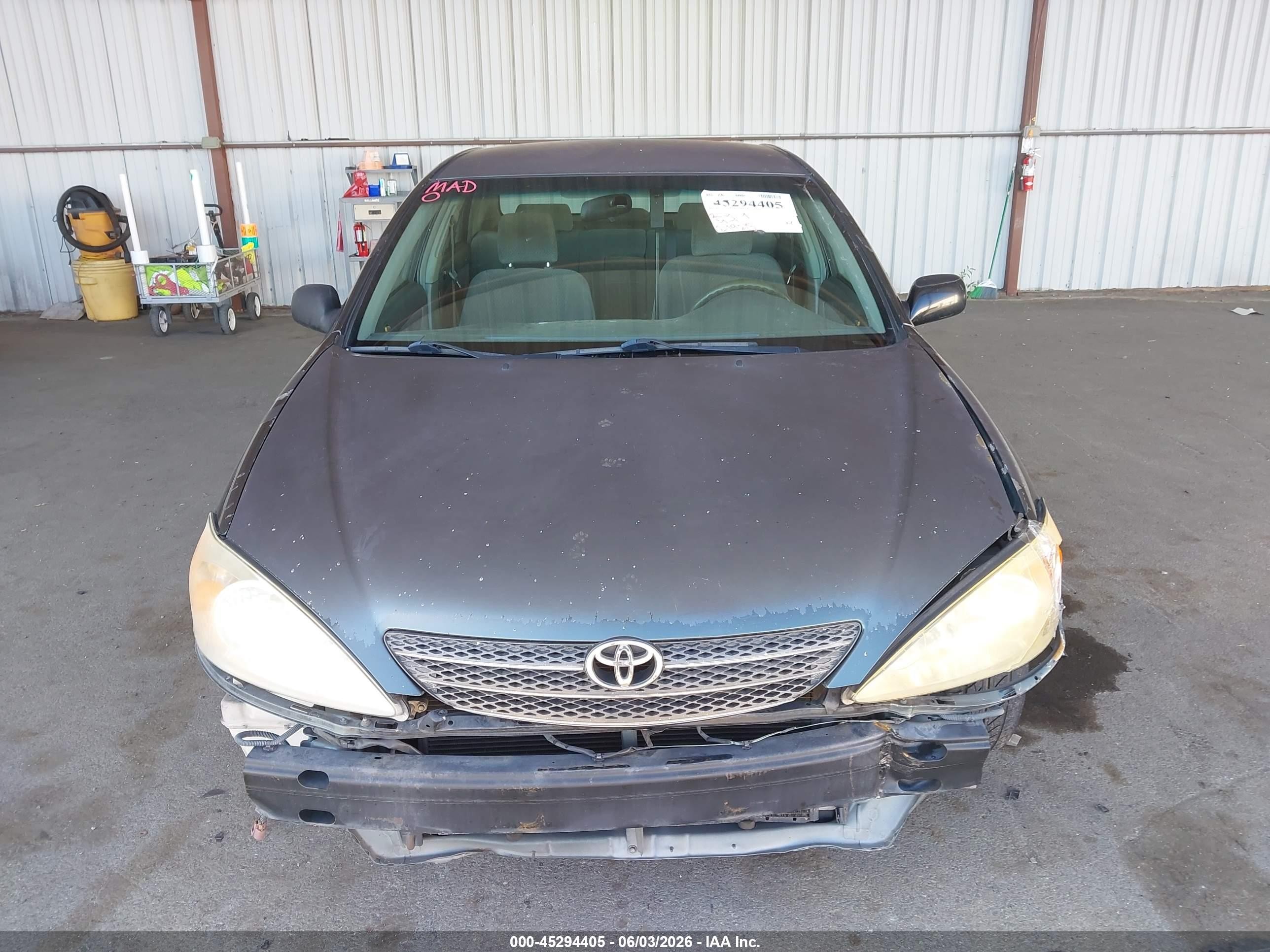 2003 Toyota Camry Le V6 Green vin: 4T1BF30K33U553065