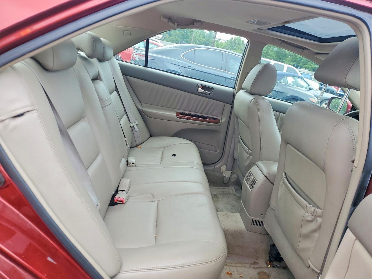2005 Toyota Camry Xle V6 Red vin: 4T1BF30K35U087897