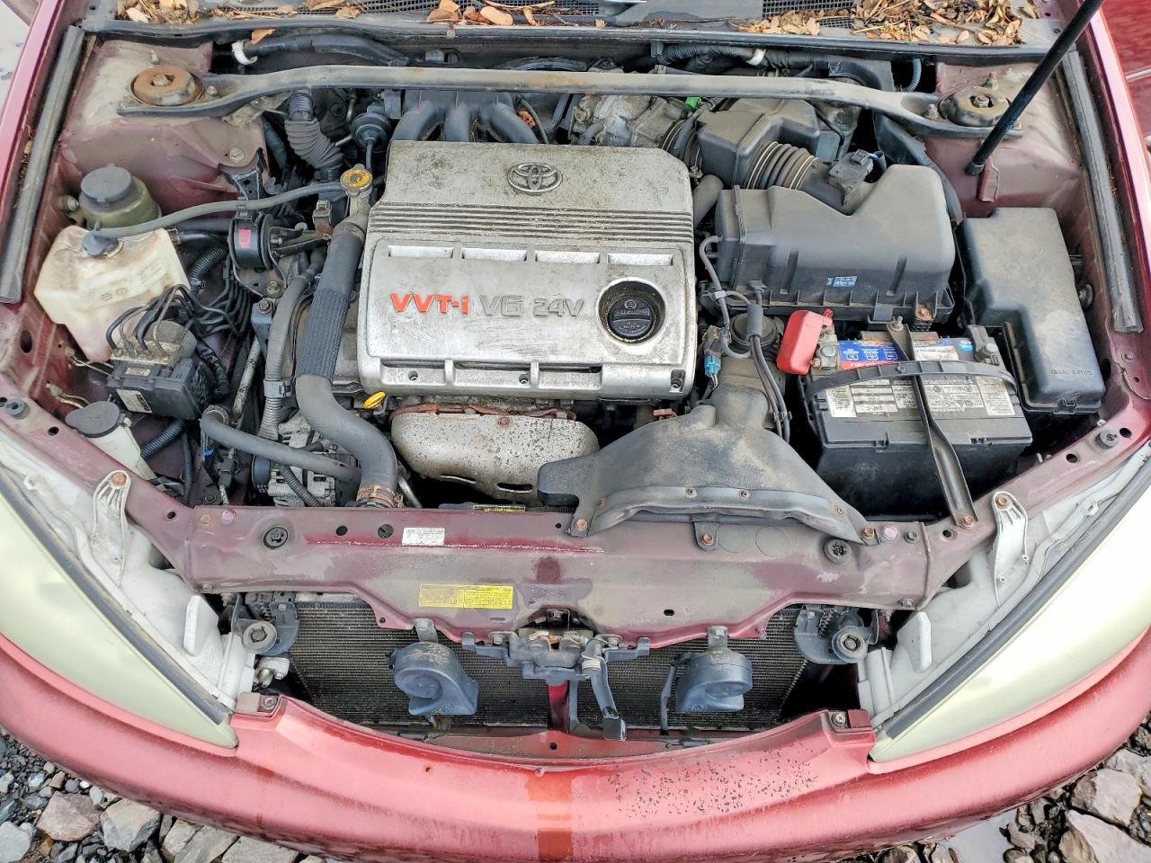 2005 Toyota Camry Xle V6 Red vin: 4T1BF30K35U087897