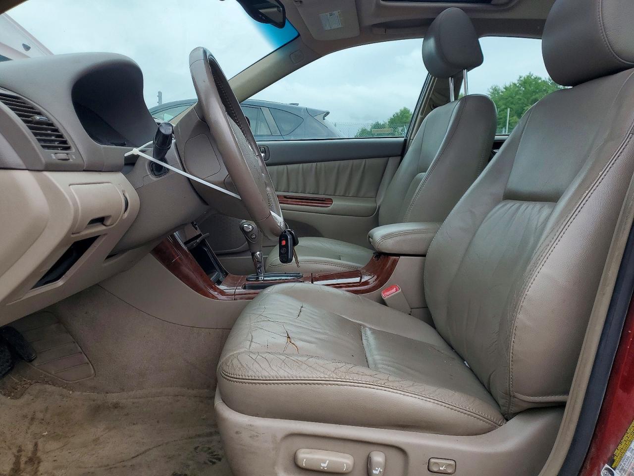 2005 Toyota Camry Xle V6 Red vin: 4T1BF30K35U087897