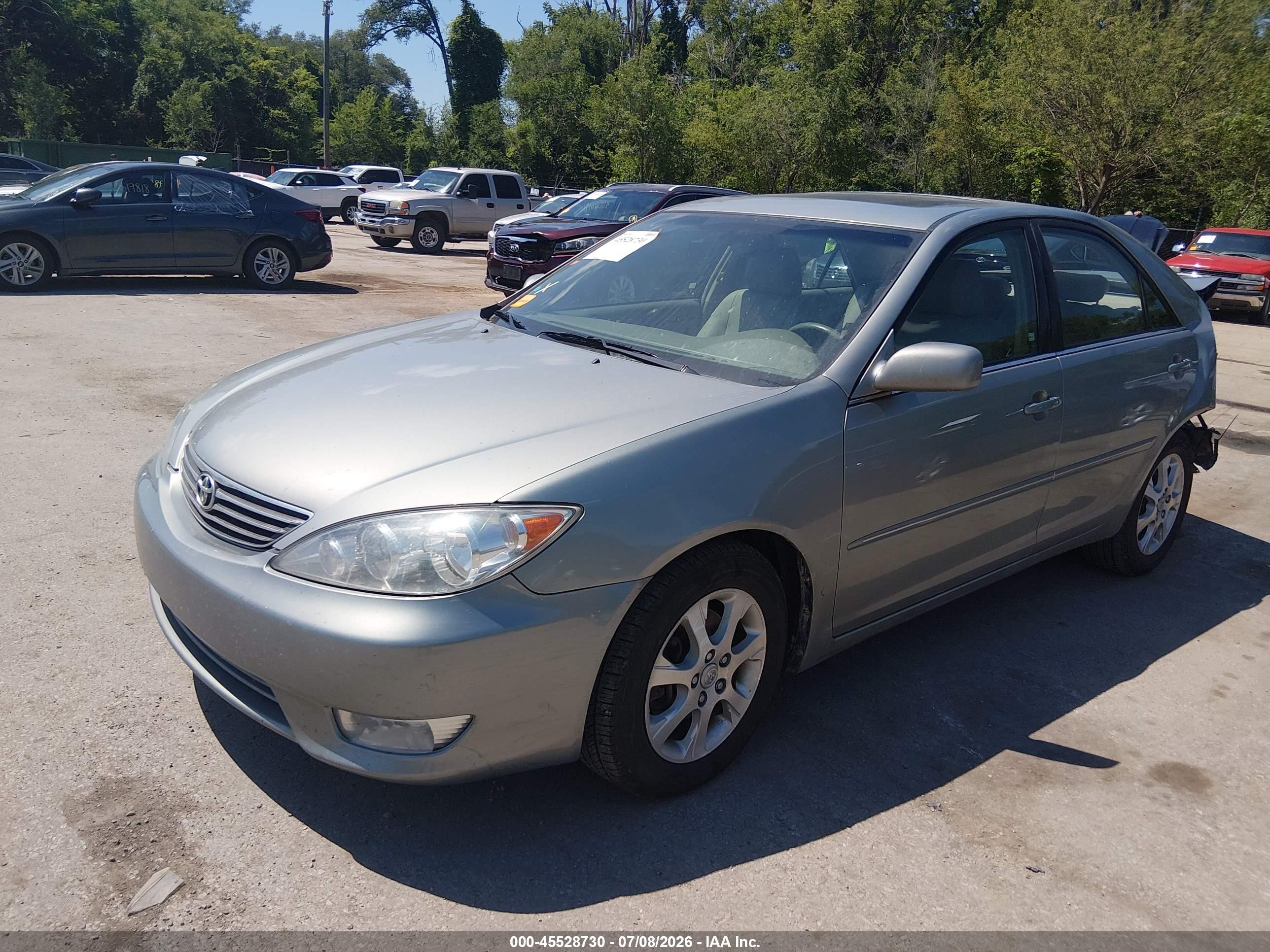2005 Toyota Camry Xle V6 Beige vin: 4T1BF30K35U606950