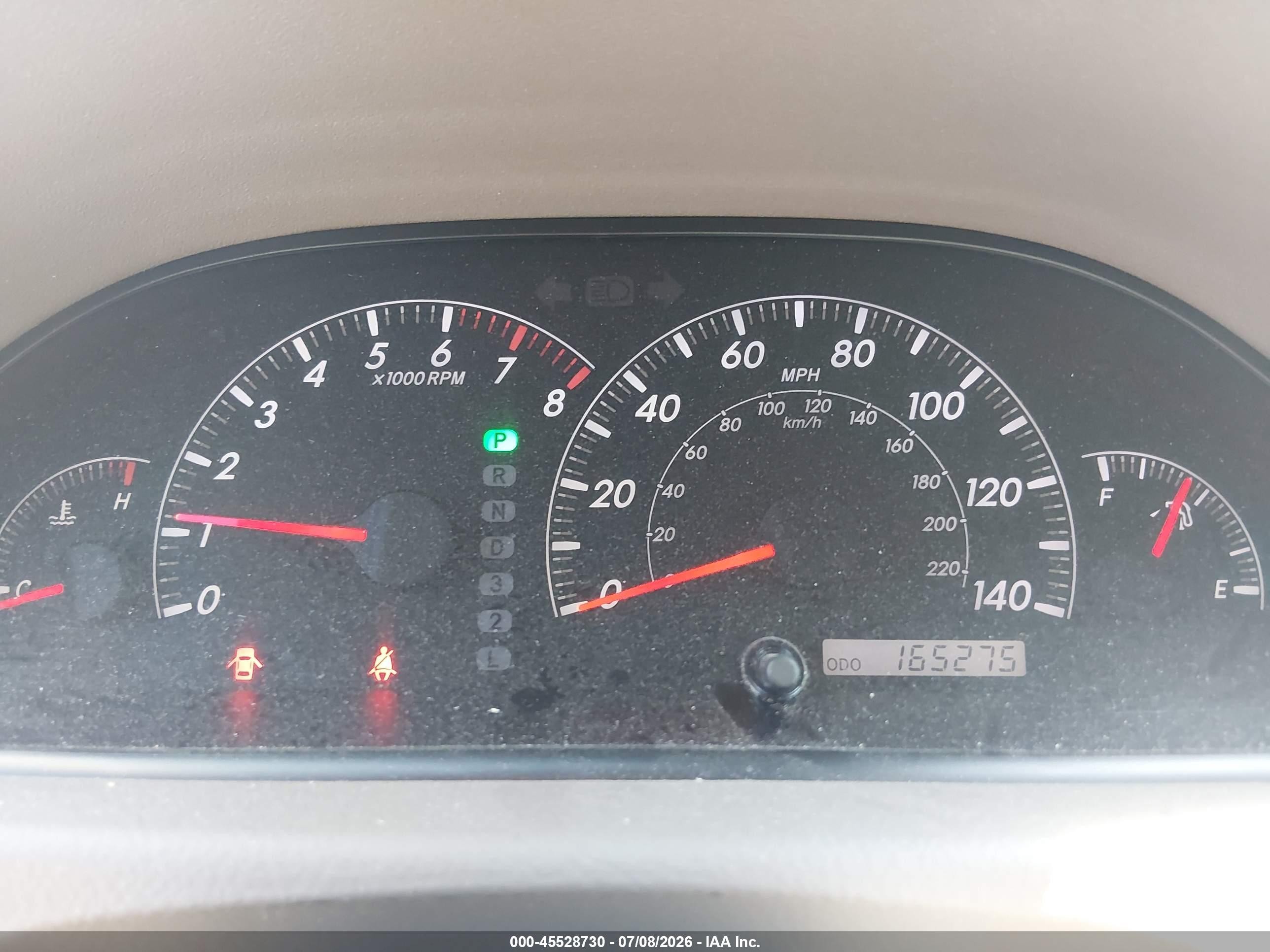 2005 Toyota Camry Xle V6 Beige vin: 4T1BF30K35U606950
