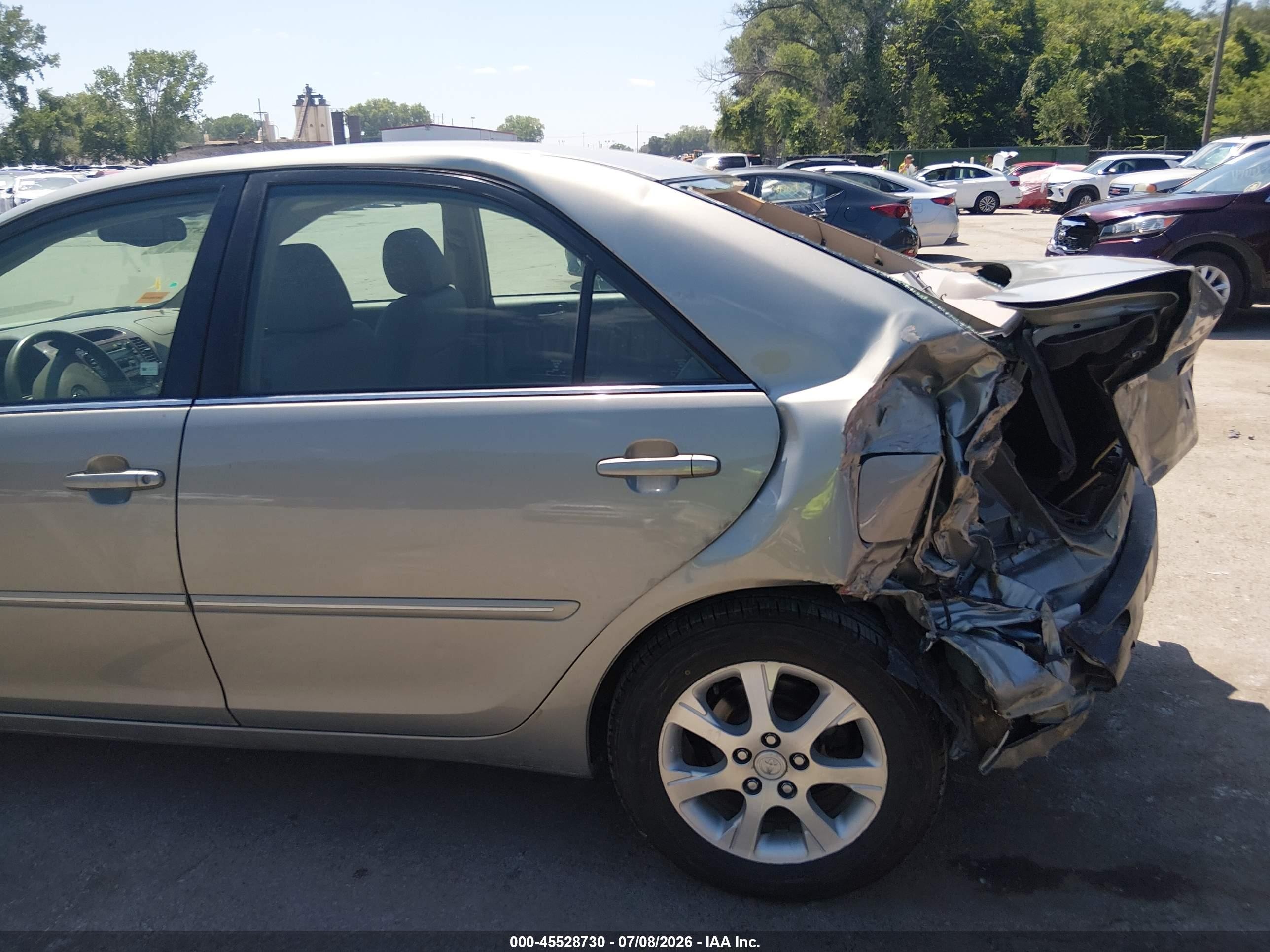 2005 Toyota Camry Xle V6 Beige vin: 4T1BF30K35U606950