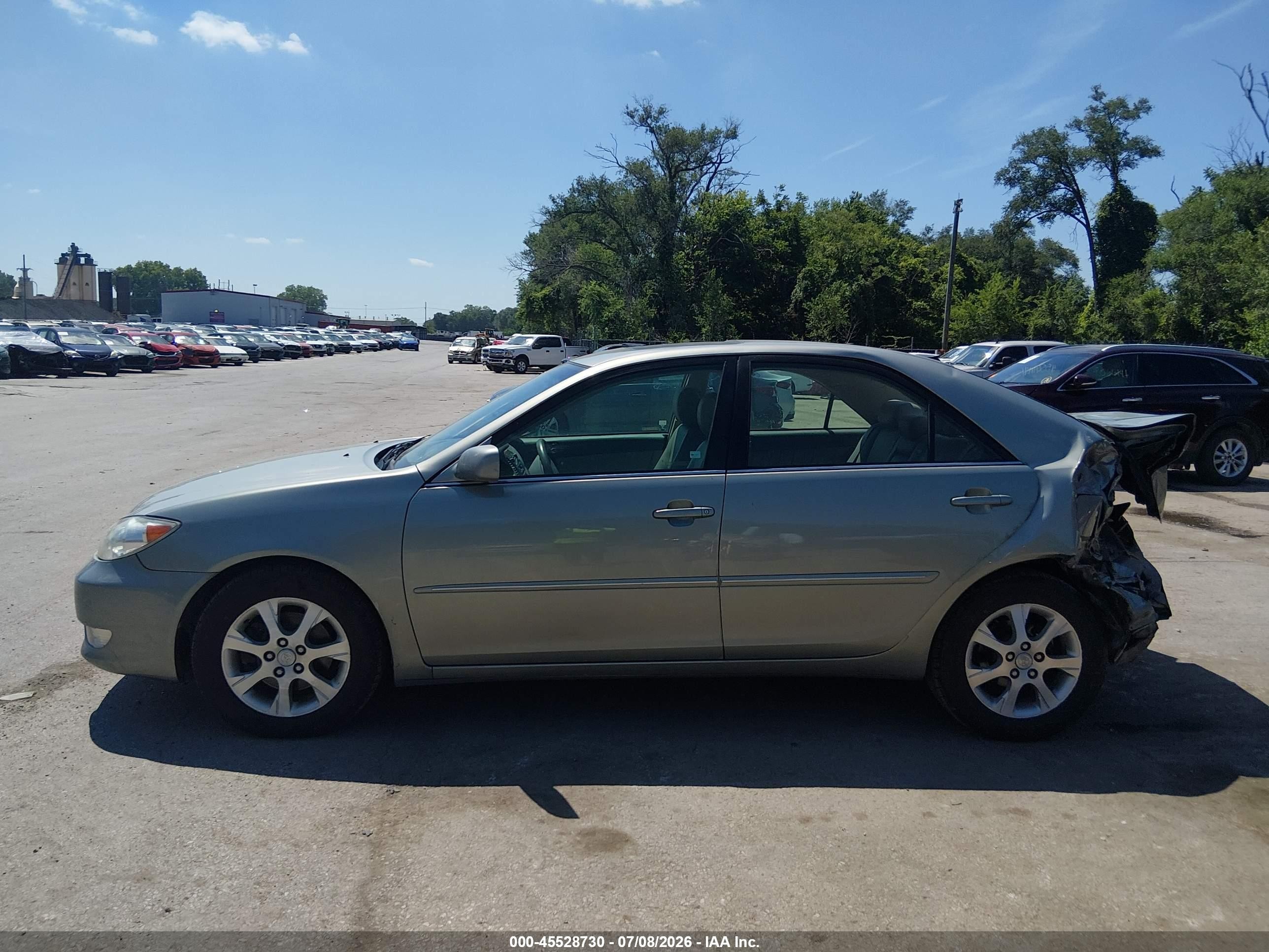 2005 Toyota Camry Xle V6 Beige vin: 4T1BF30K35U606950
