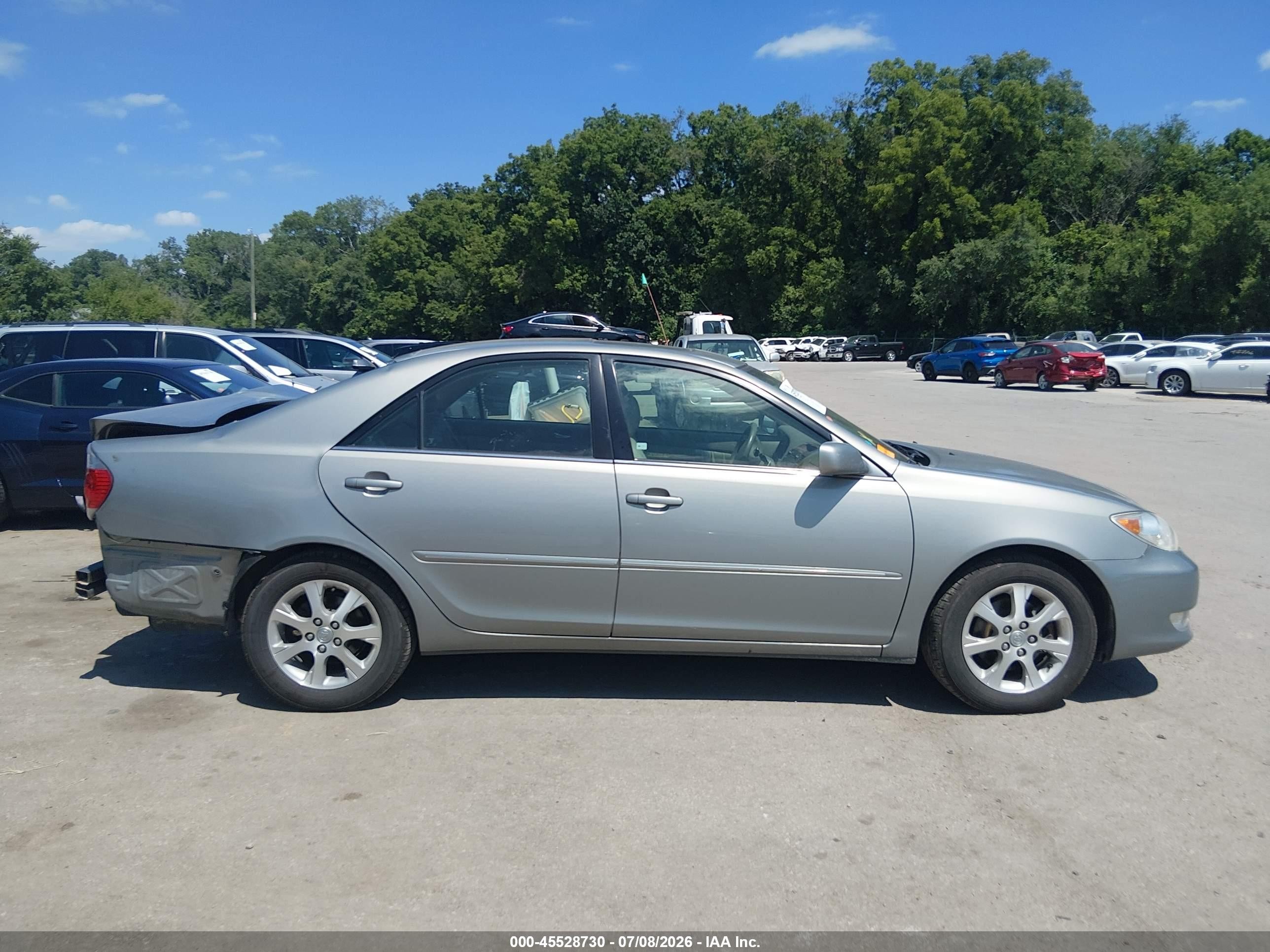 2005 Toyota Camry Xle V6 Beige vin: 4T1BF30K35U606950