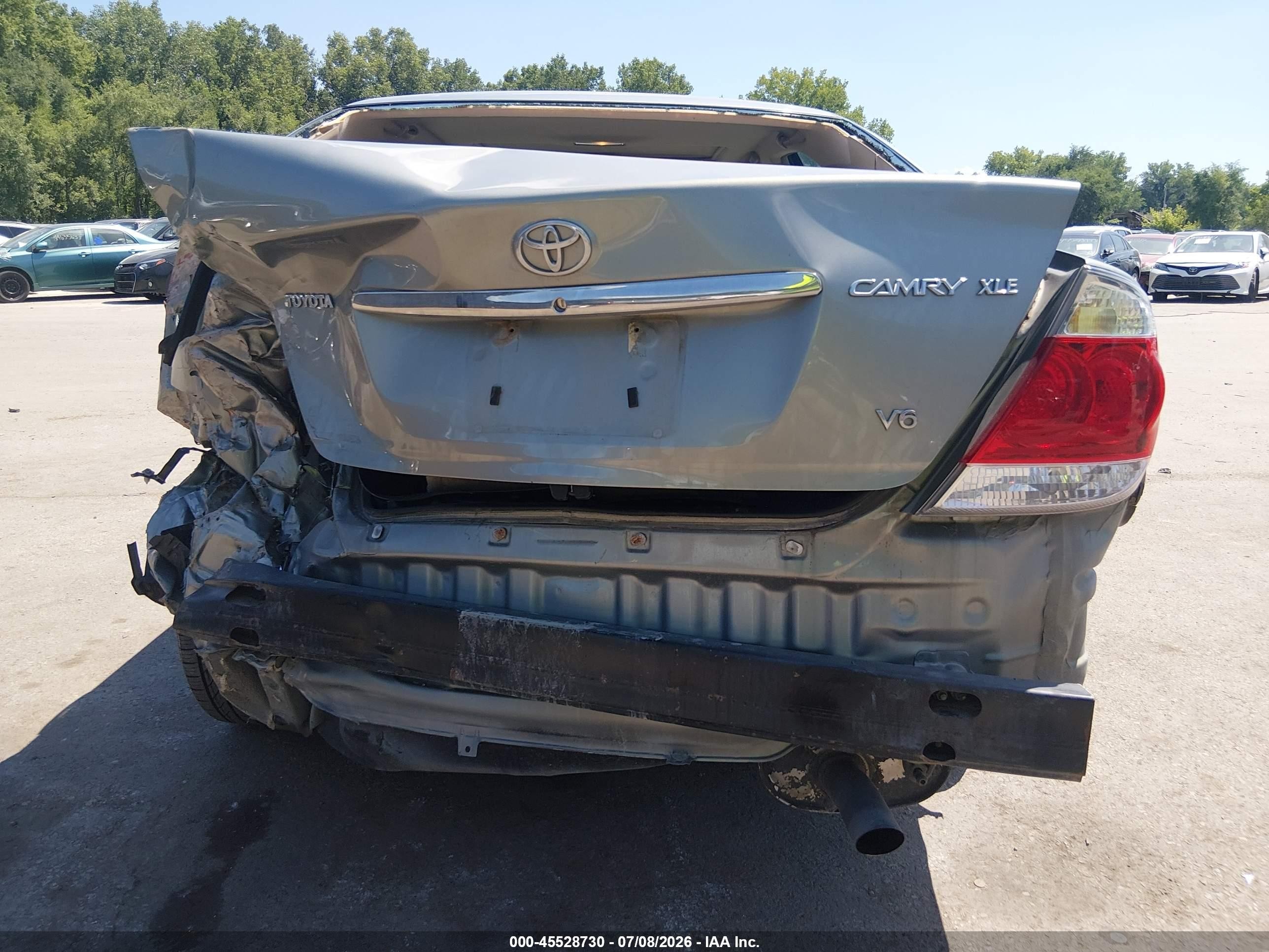 2005 Toyota Camry Xle V6 Beige vin: 4T1BF30K35U606950