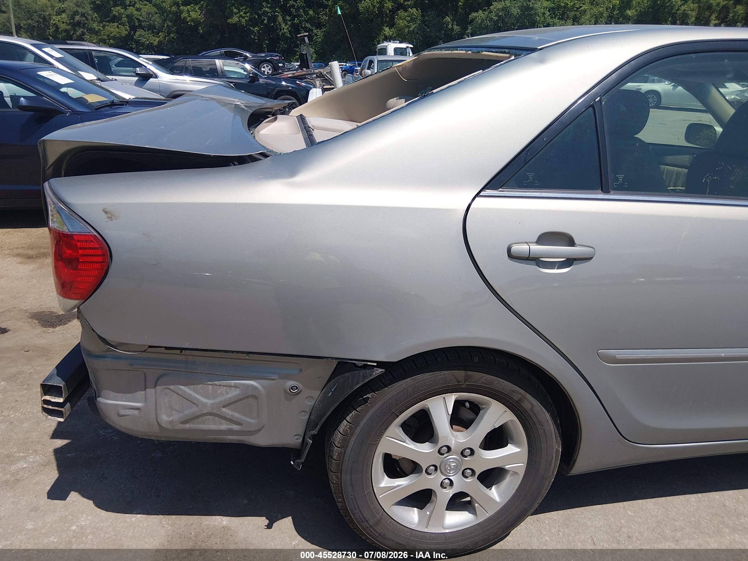 2005 Toyota Camry Xle V6 Beige vin: 4T1BF30K35U606950