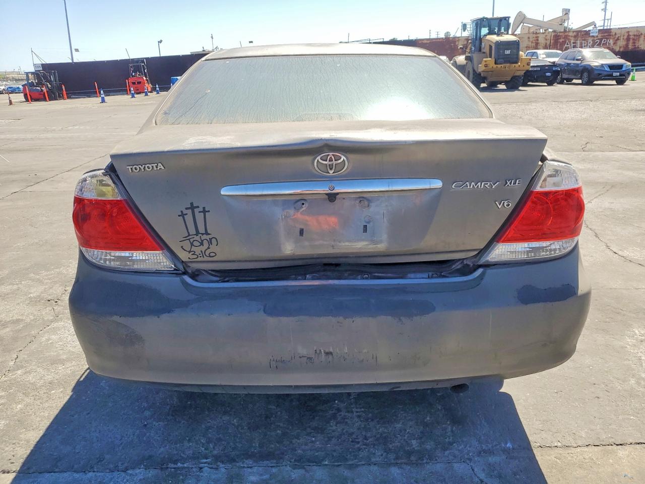 2005 Toyota Camry Xle V6 Gray vin: 4T1BF30K35U619701