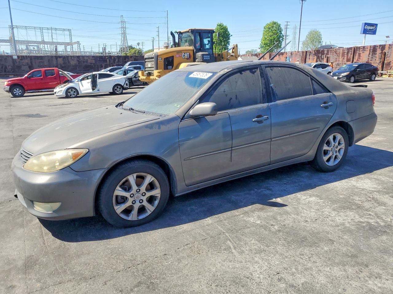 2005 Toyota Camry Xle V6 Gray vin: 4T1BF30K35U619701