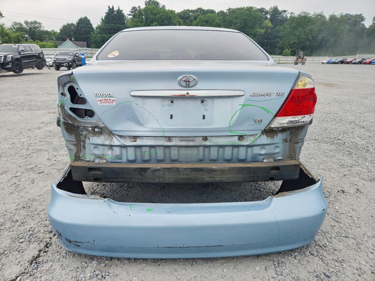 2006 Toyota Camry Xle V6 Синий vin: 4T1BF30K36U633745