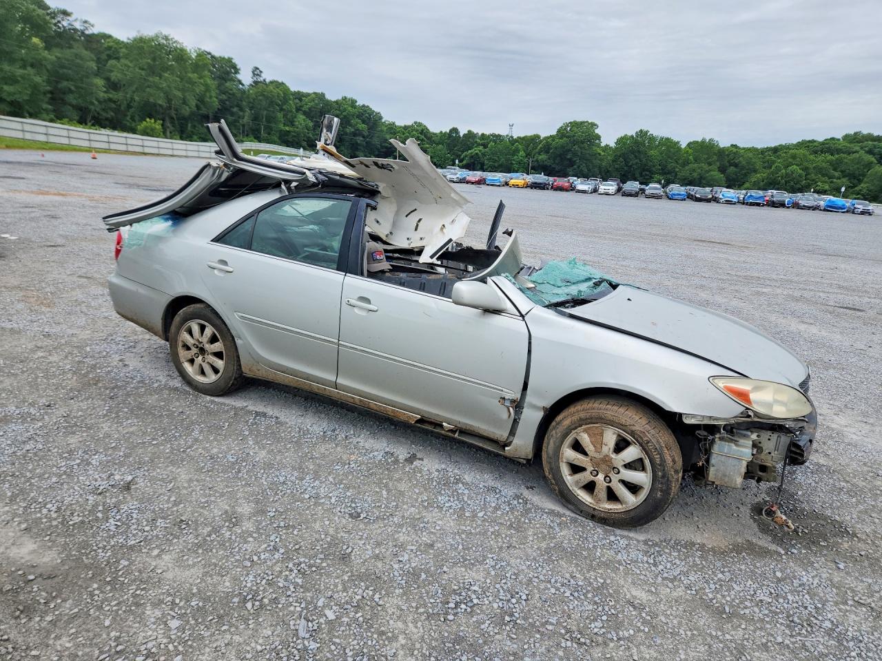 2003 Toyota Camry Xle V6 Silver vin: 4T1BF30K43U558694