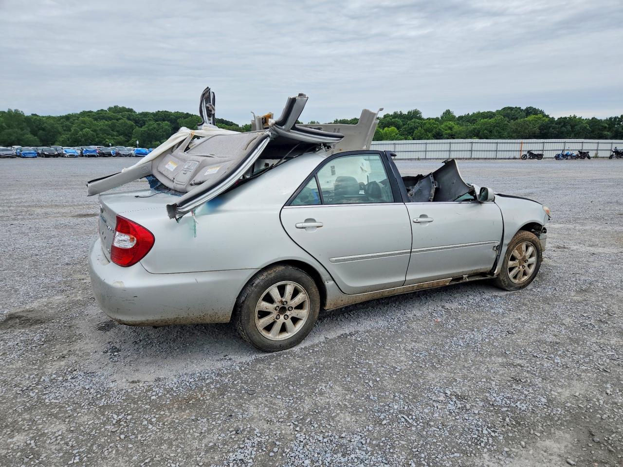 2003 Toyota Camry Xle V6 Silver vin: 4T1BF30K43U558694