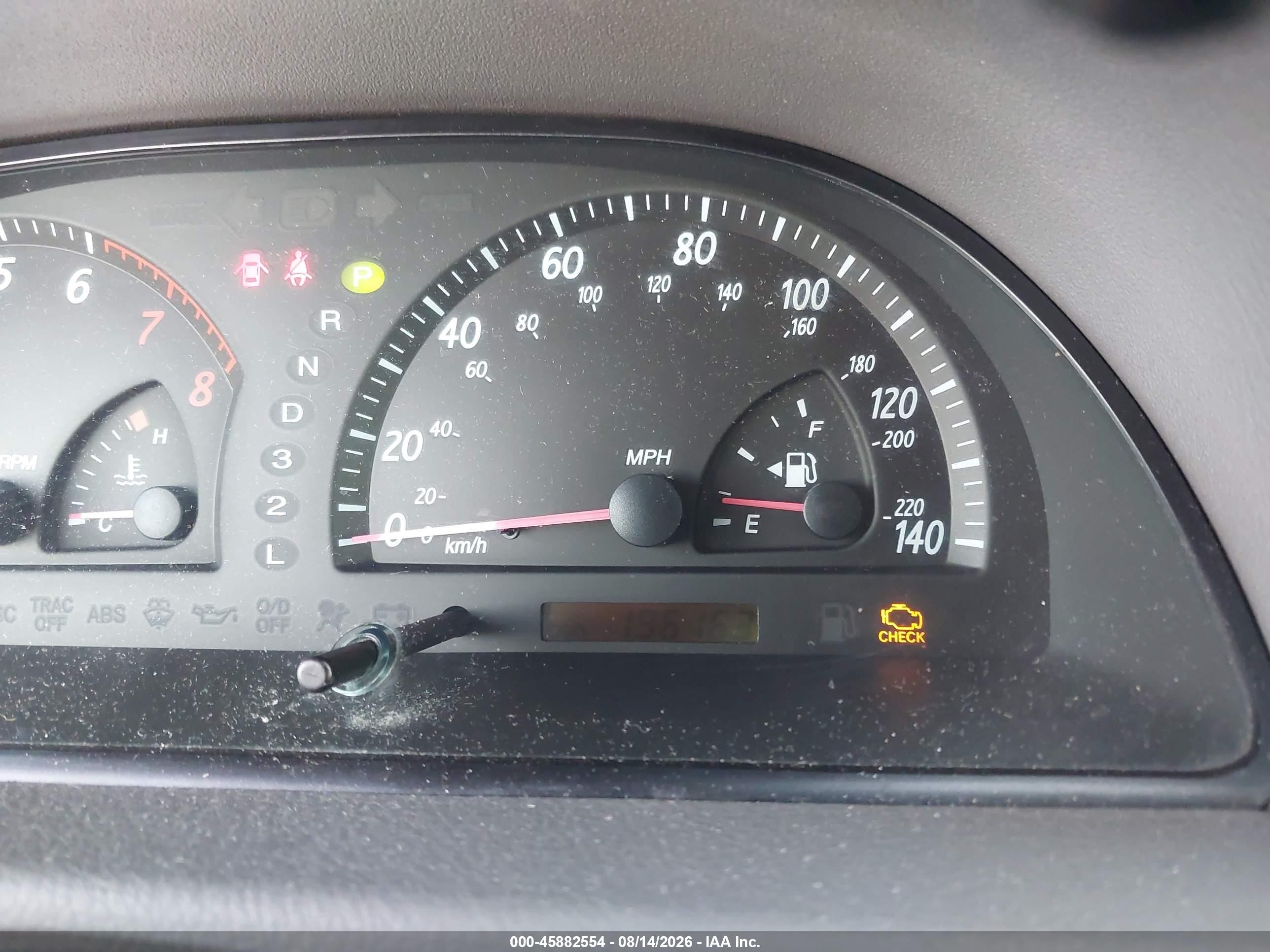 2004 Toyota Camry Le V6 Blue vin: 4T1BF30K44U570376