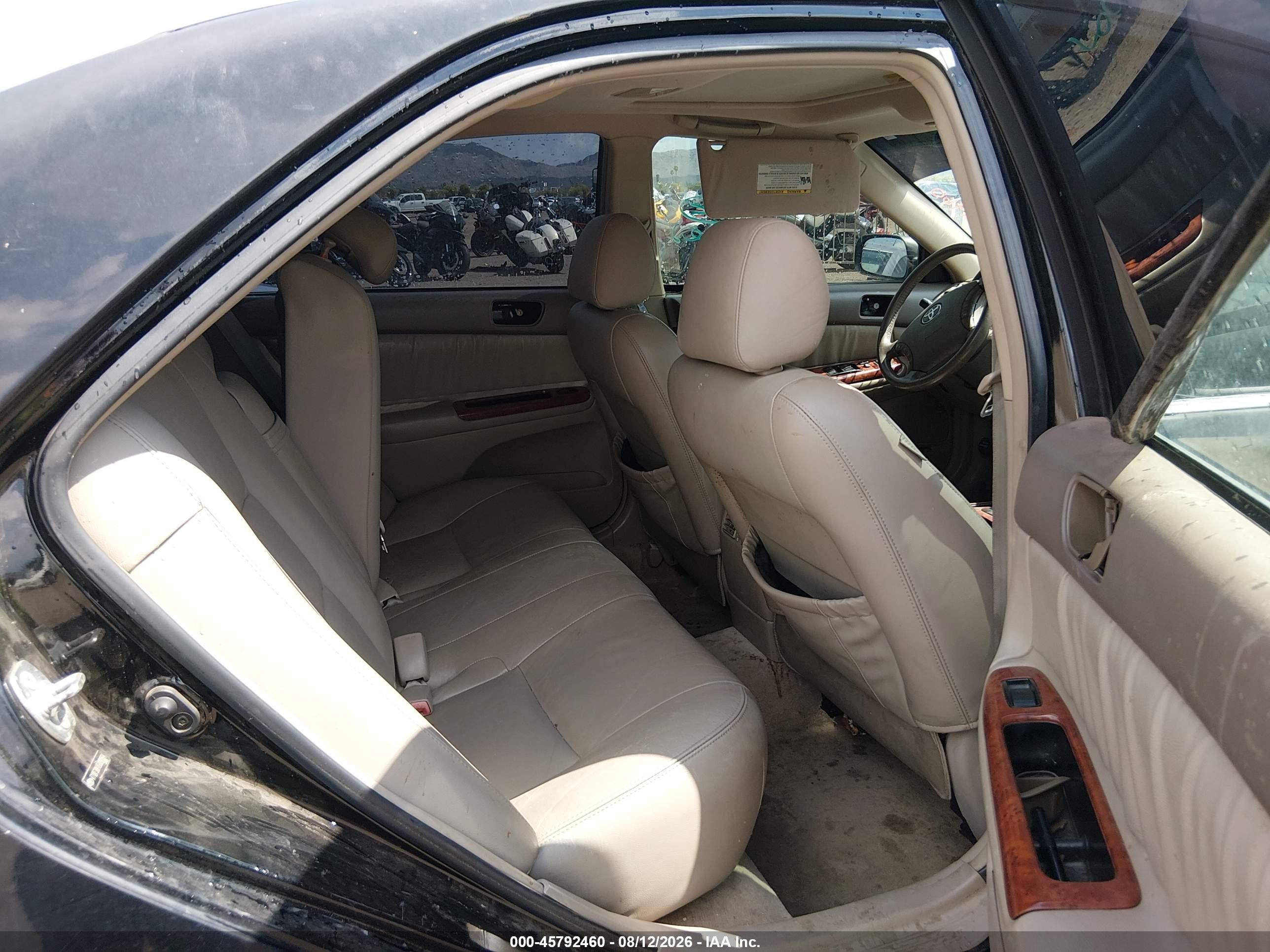 2005 Toyota Camry Xle V6 Black vin: 4T1BF30K45U090064