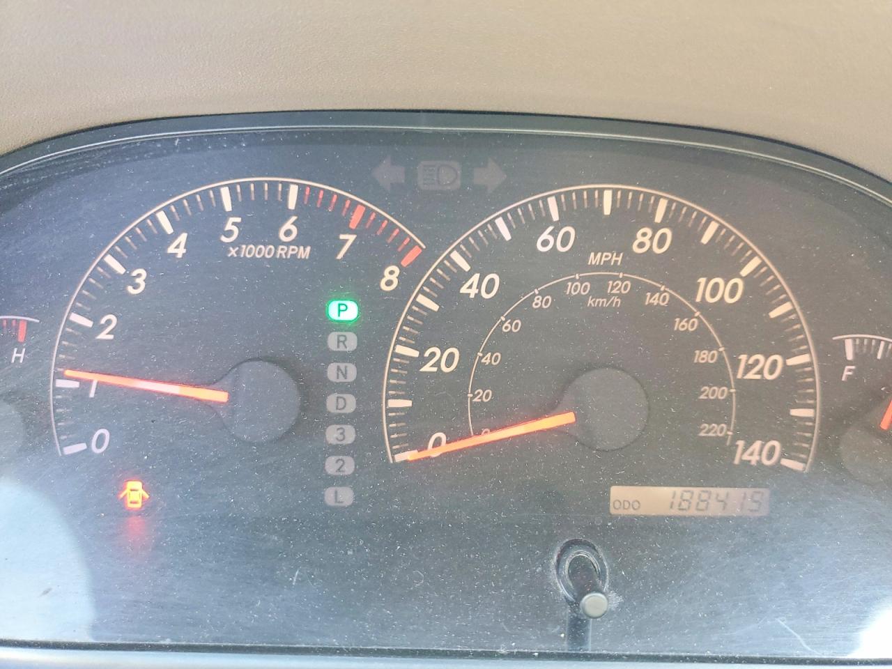 2005 Toyota Camry Le V6 Red vin: 4T1BF30K45U097998