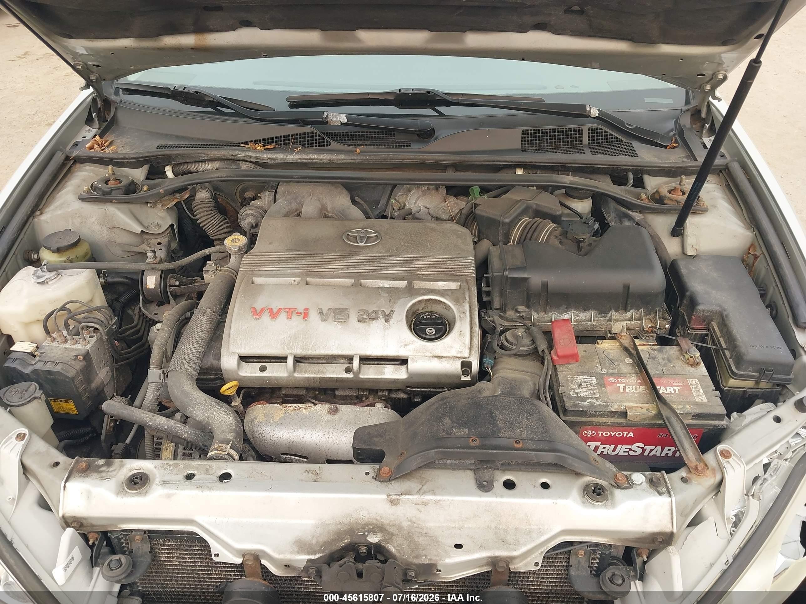 2005 Toyota Camry Xle V6 Серый vin: 4T1BF30K45U619075