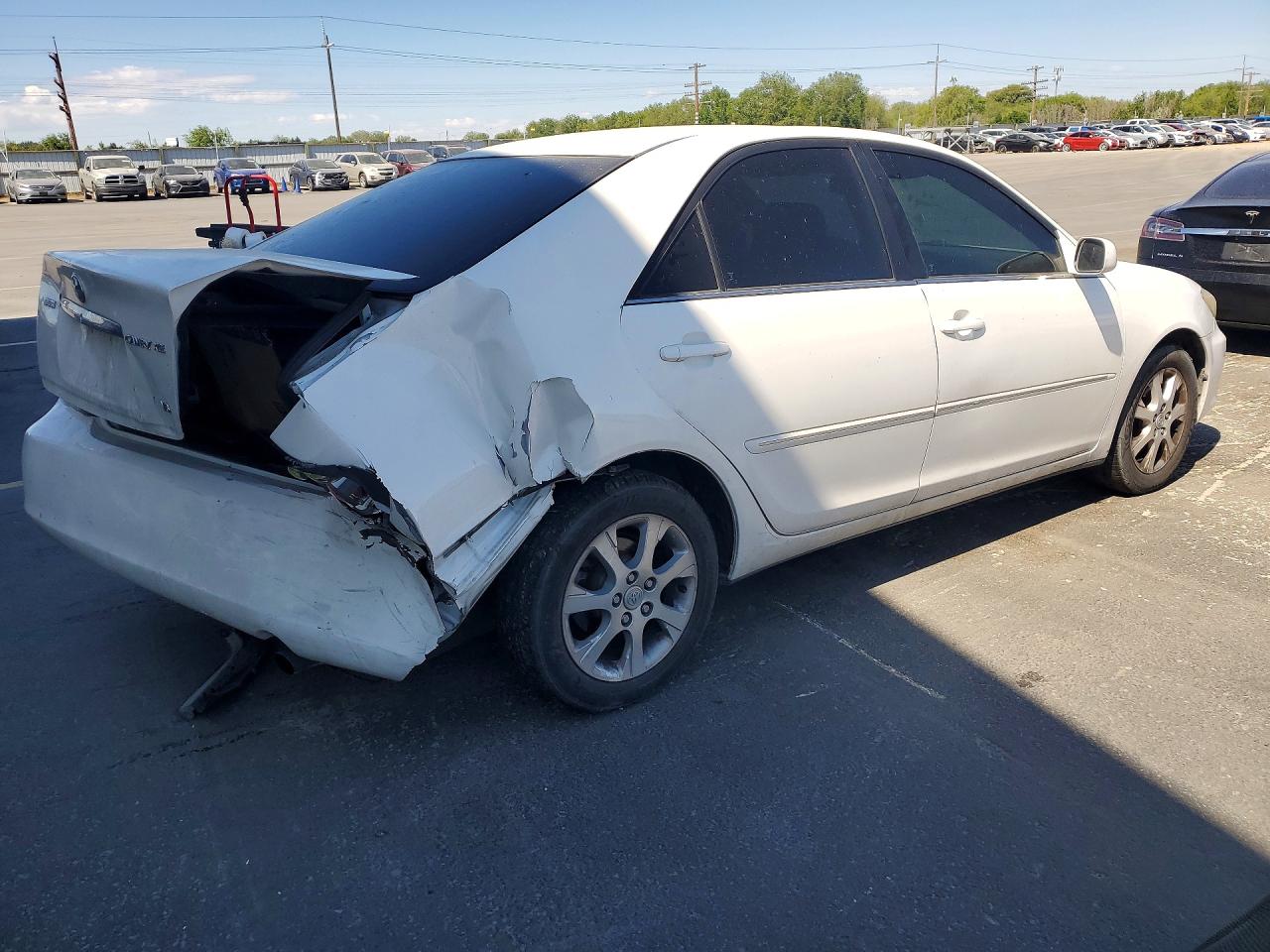 2006 Toyota Camry Белый vin: 4T1BF30K46U629266