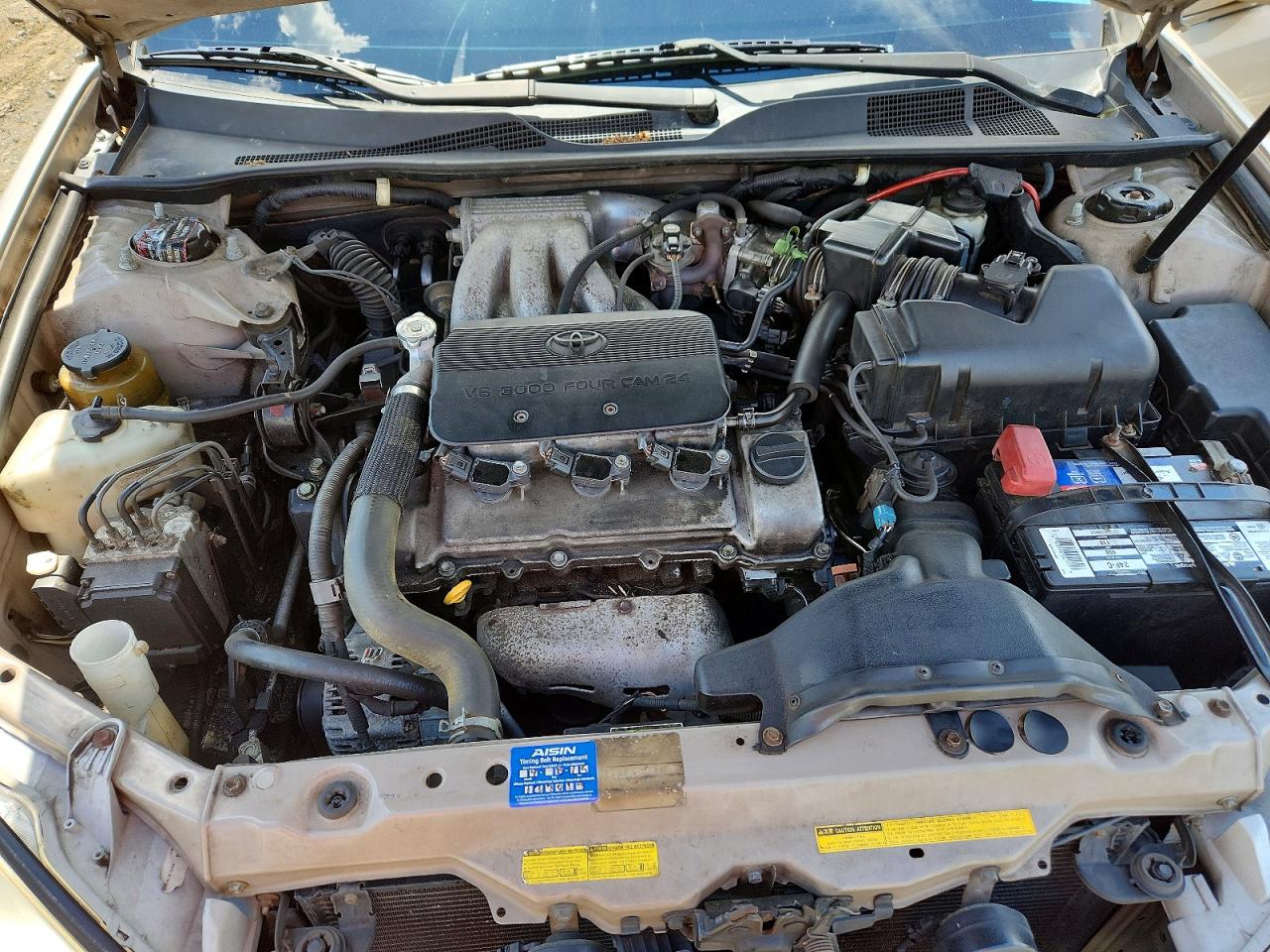 2003 Toyota Camry Xle V6 Beige vin: 4T1BF30K53U549051