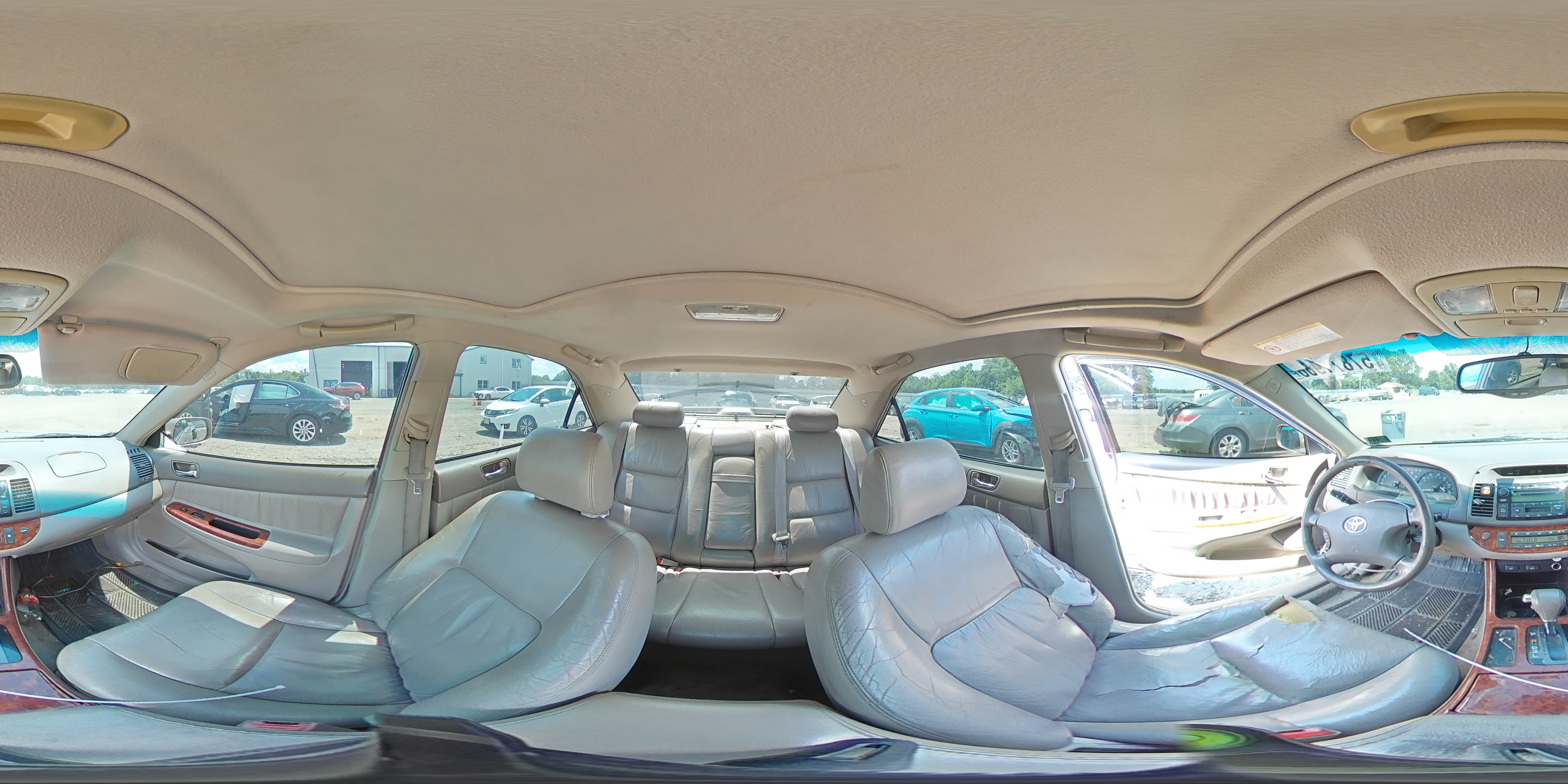 2003 Toyota Camry Xle V6 Beige vin: 4T1BF30K53U549051