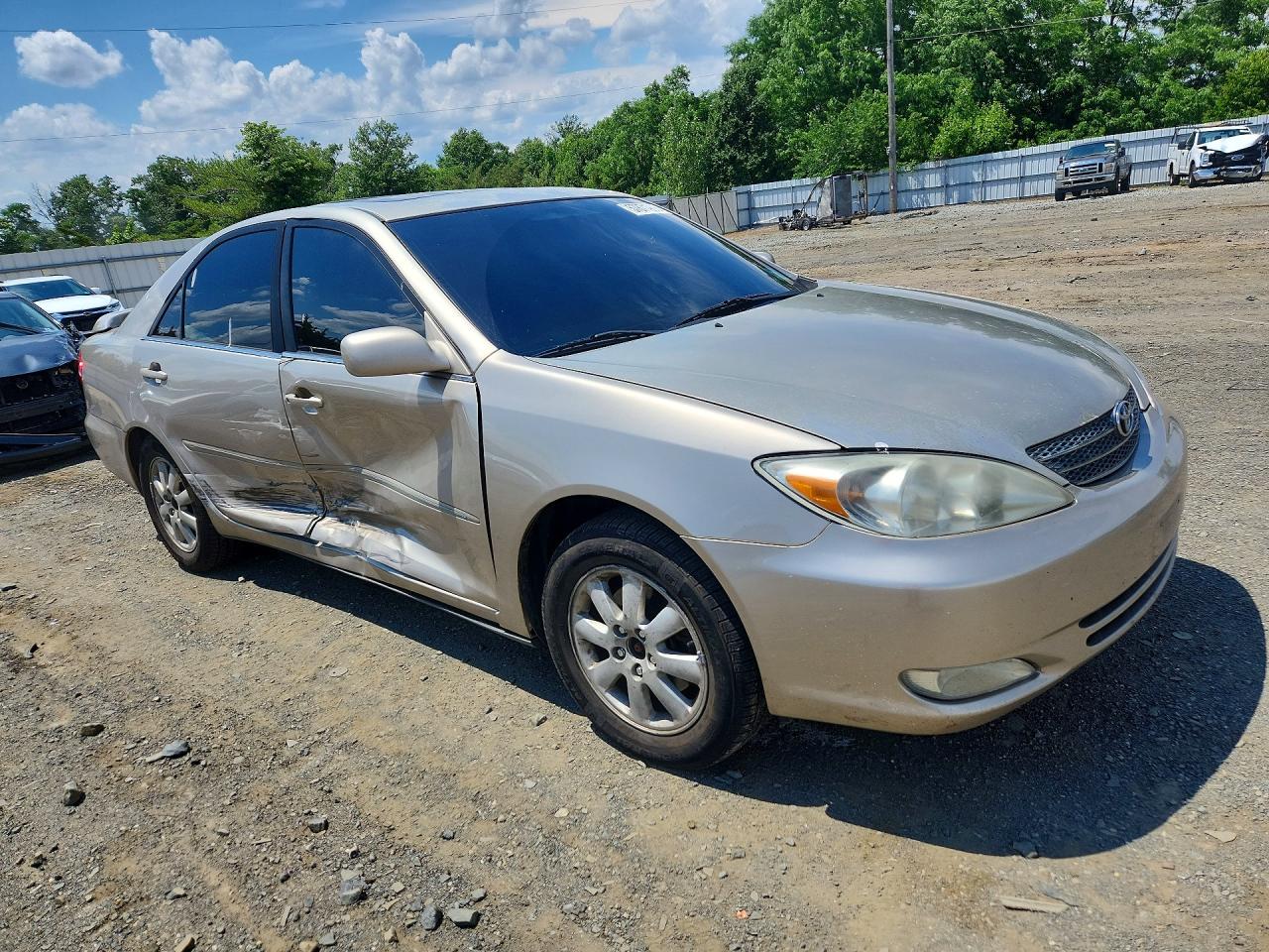 2003 Toyota Camry Xle V6 Beige vin: 4T1BF30K53U549051