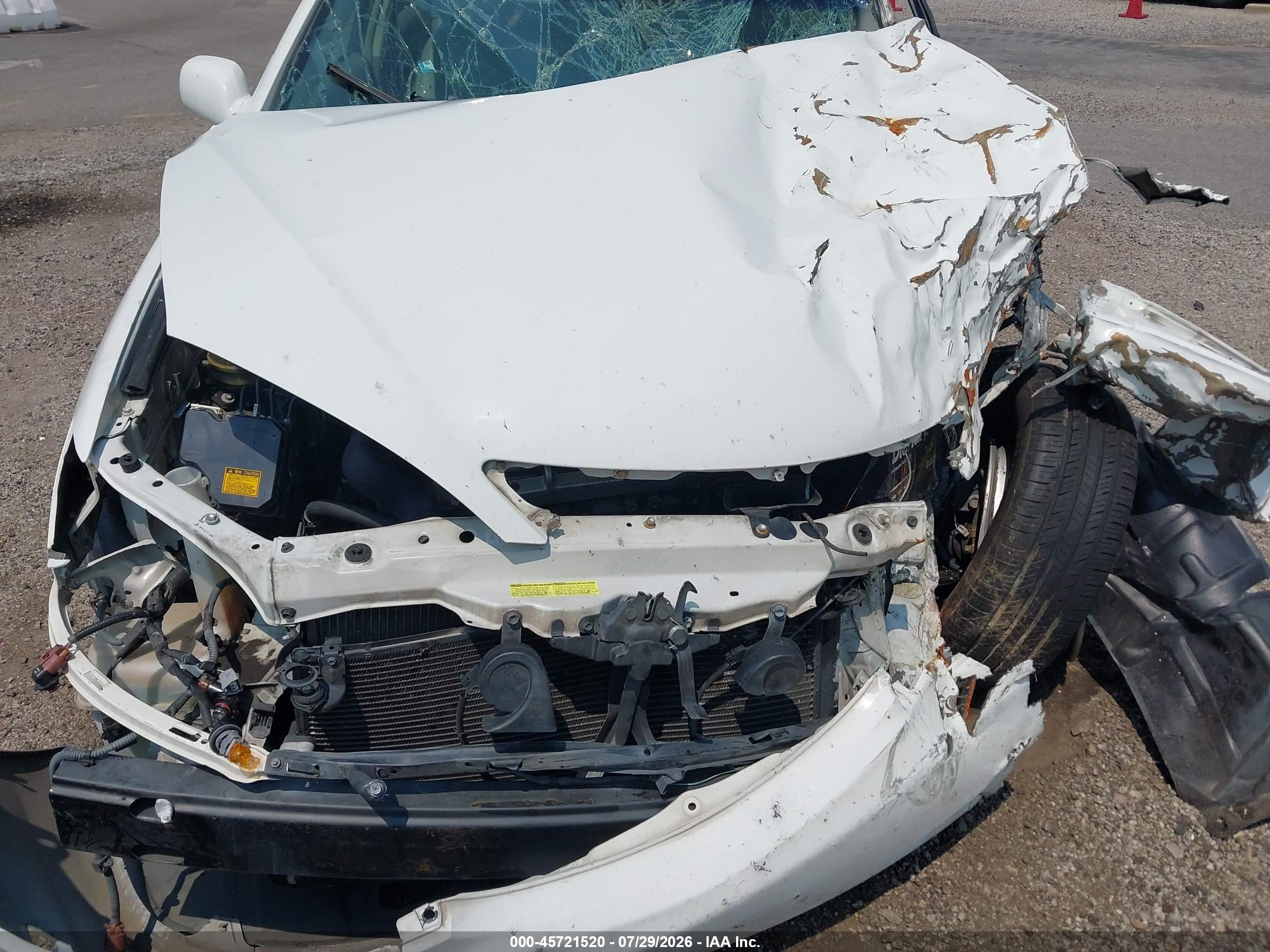 2005 Toyota Camry Xle V6 White vin: 4T1BF30K55U096956