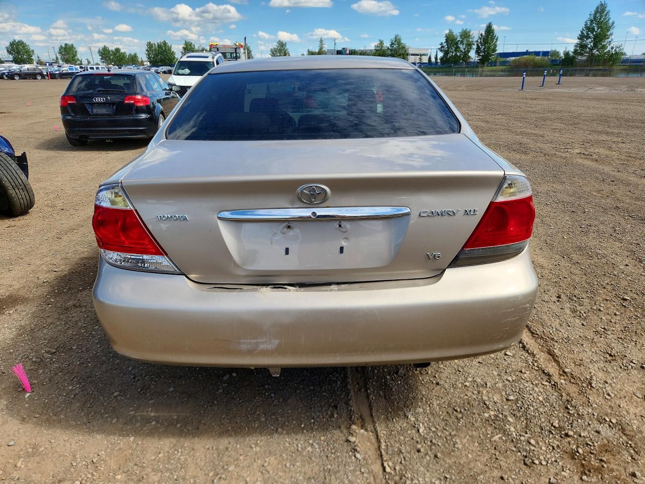 2005 Toyota Camry Le V6 Gold vin: 4T1BF30K55U098061