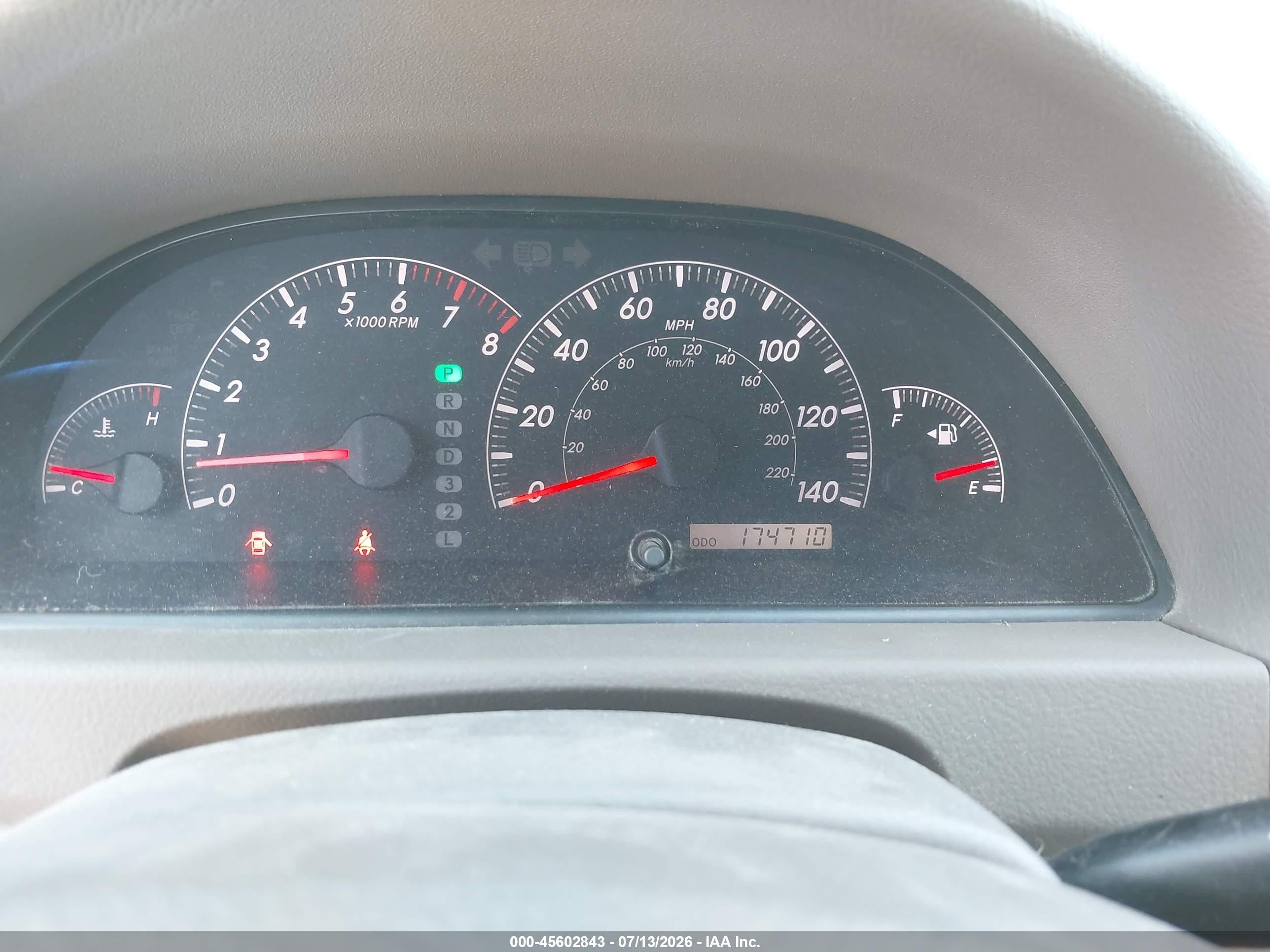2005 Toyota Camry Xle V6 Tan vin: 4T1BF30K55U100925
