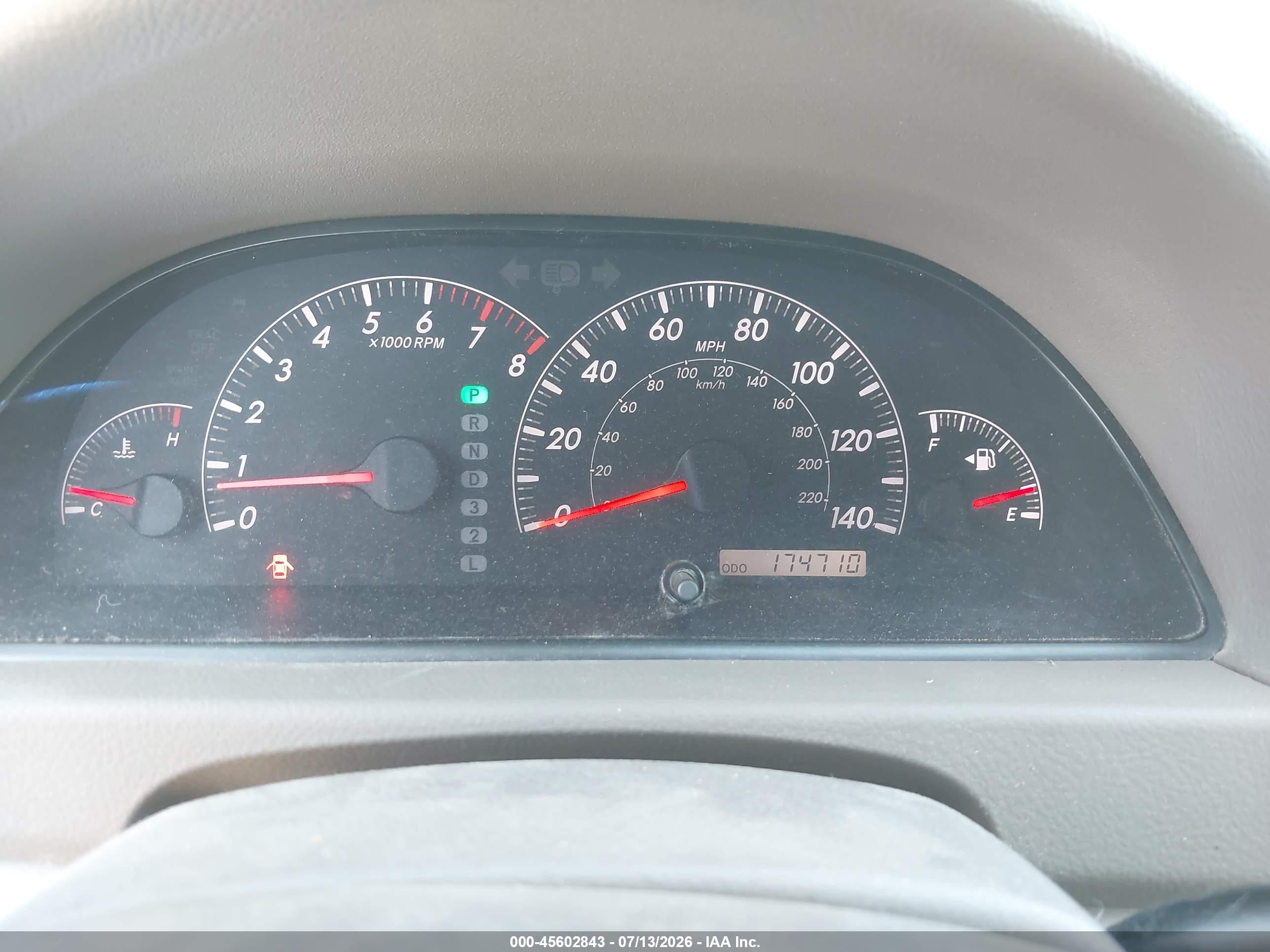 2005 Toyota Camry Xle V6 Tan vin: 4T1BF30K55U100925