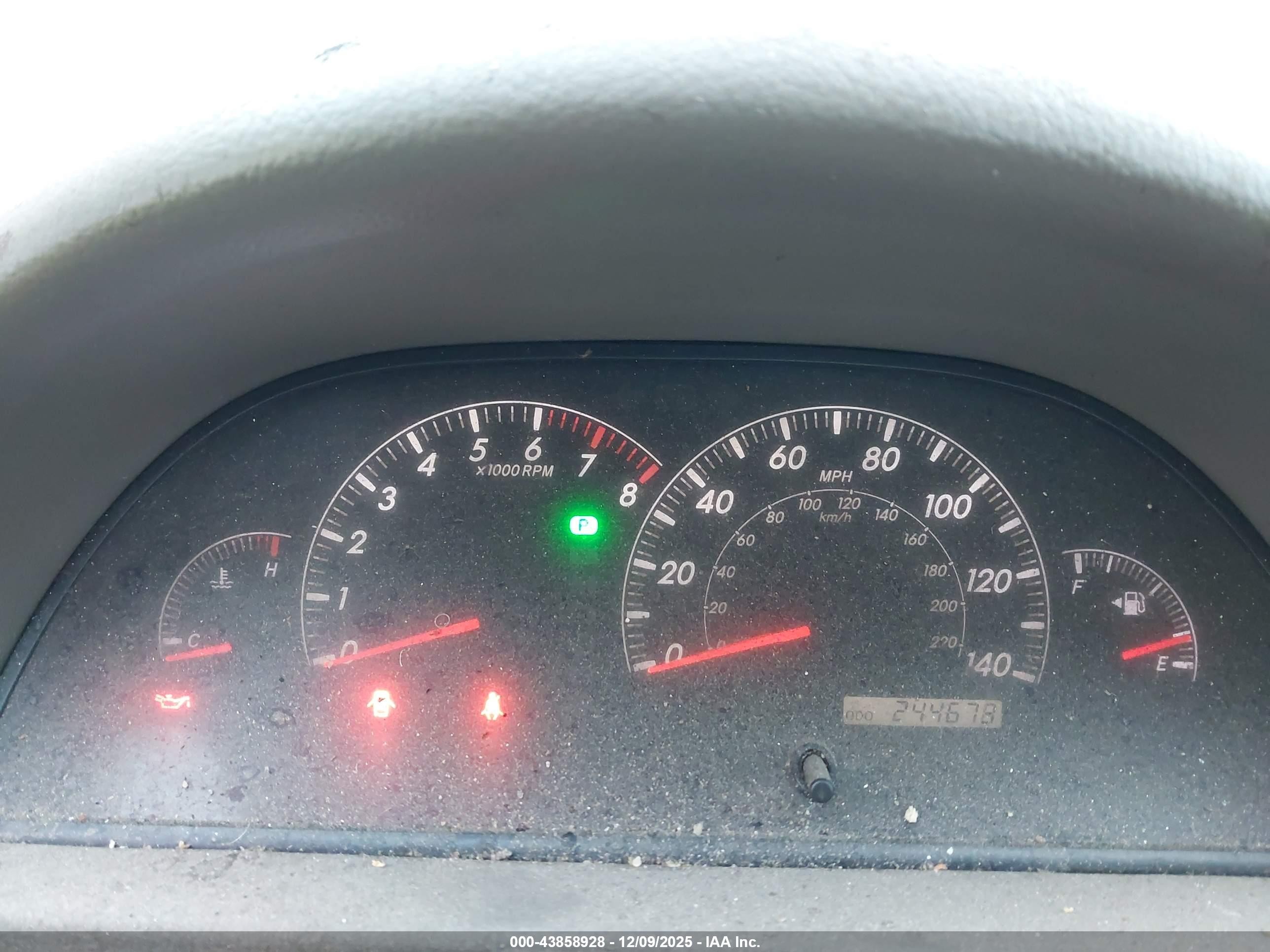 2005 Toyota Camry Le V6 Желто-коричневый vin: 4T1BF30K55U610546