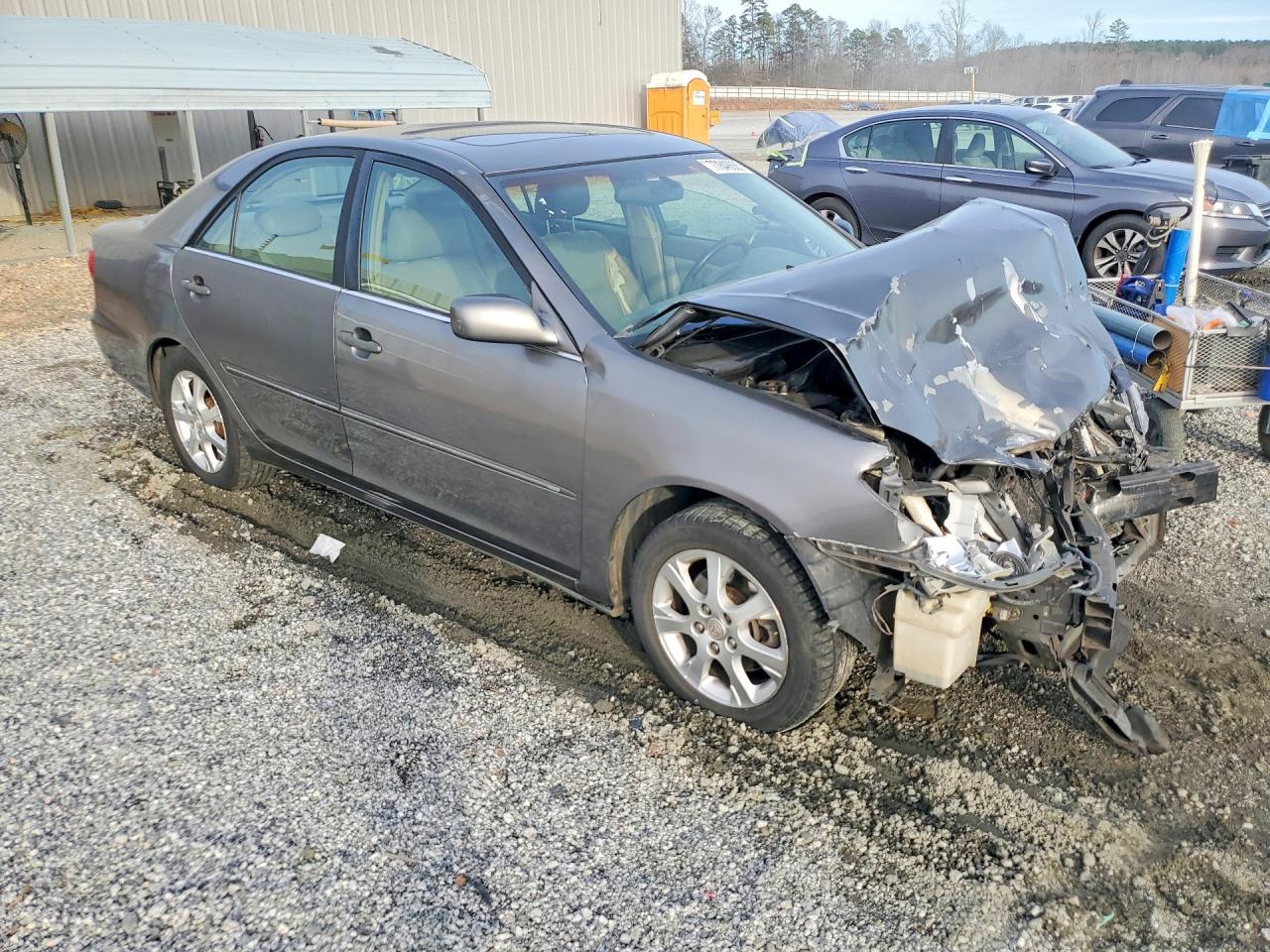 2006 Toyota Camry Le Gray vin: 4T1BF30K56U621922