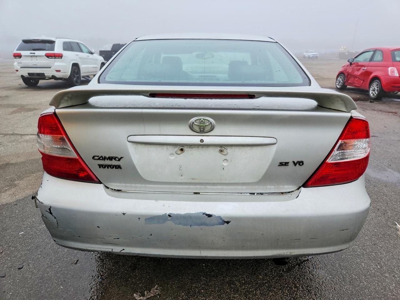 2002 Toyota Camry Se V6 Gray vin: 4T1BF30K62U503968