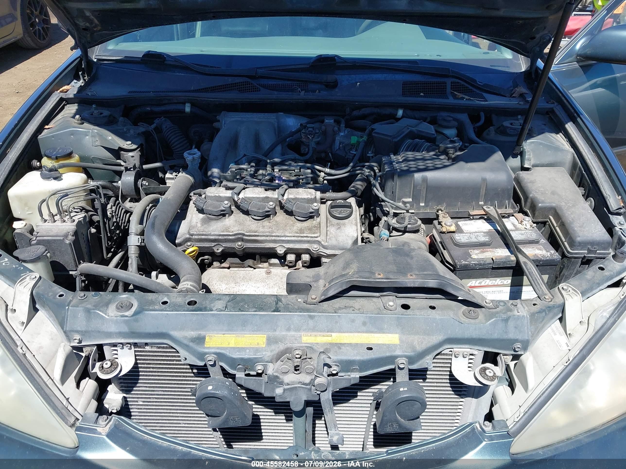 2002 Toyota Camry Xle Gray vin: 4T1BF30K62U521175