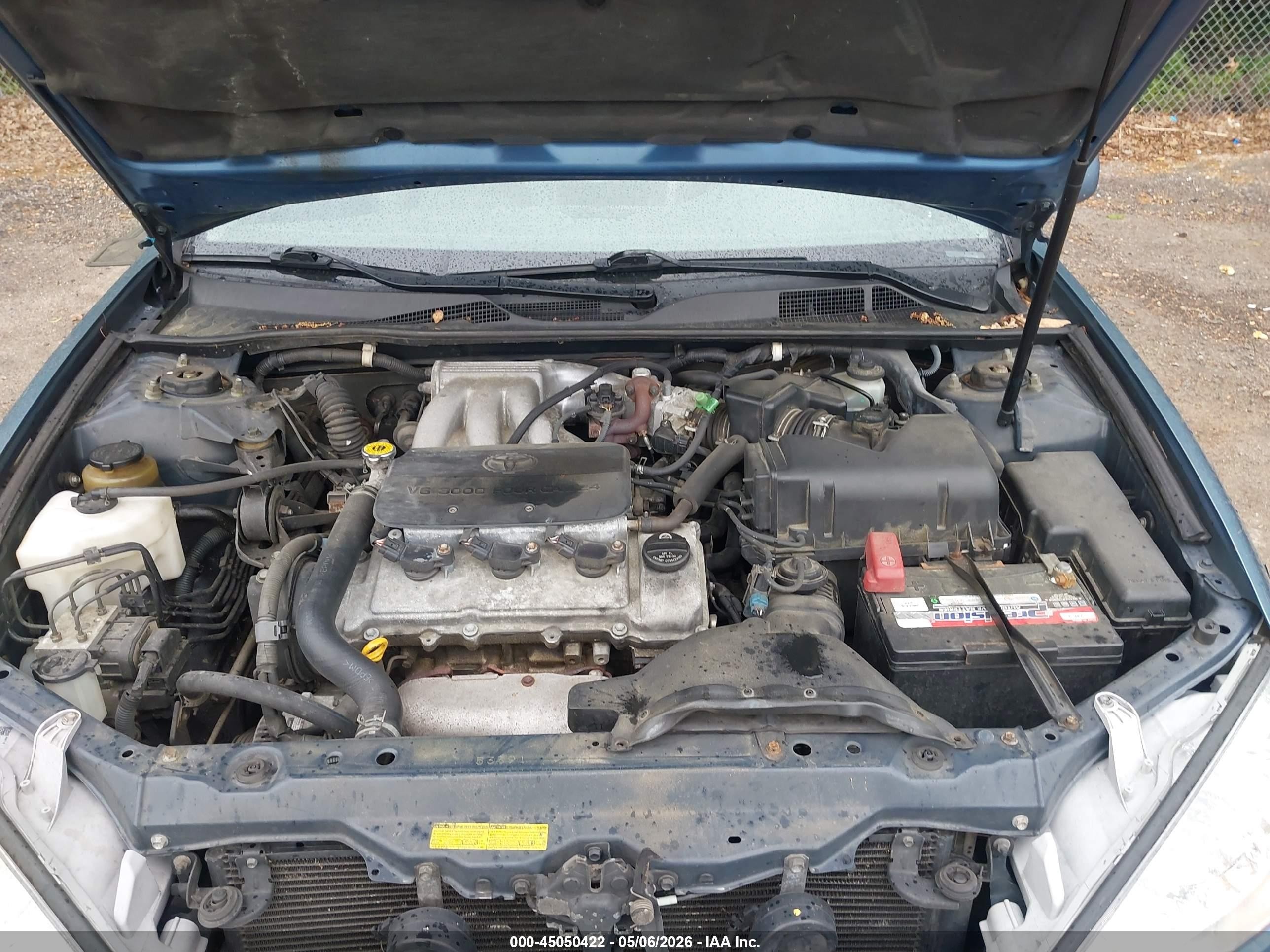 2002 Toyota Camry Xle V6 Blue vin: 4T1BF30K62U533004