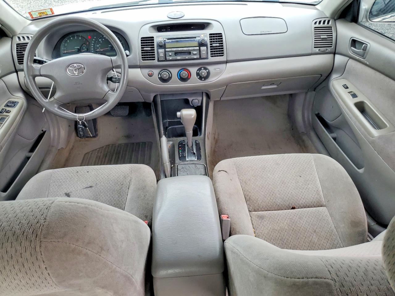2003 Toyt Camry Silver vin: 4T1BF30K63U559152