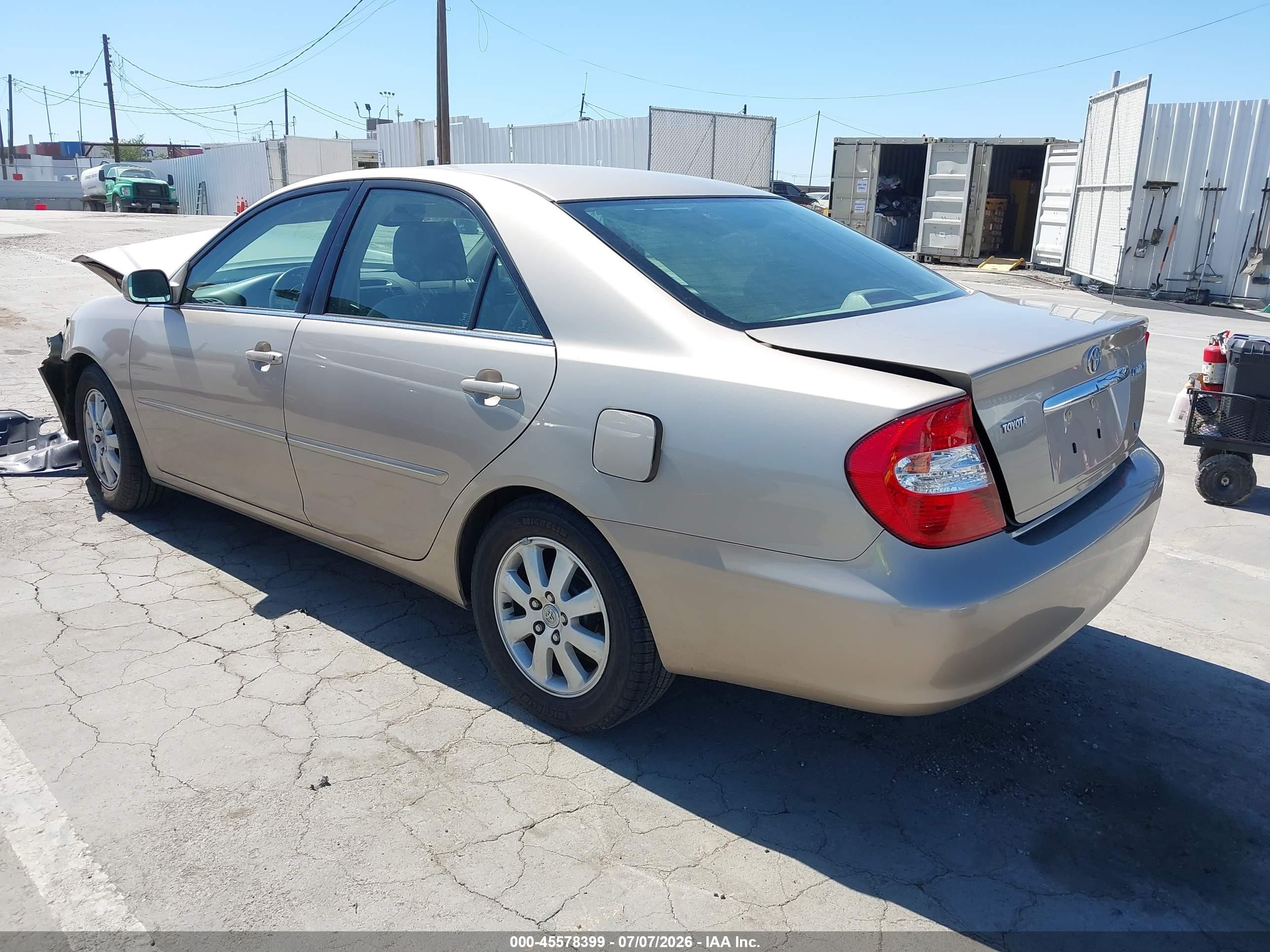 2004 Toyota Camry Xle V6 Beige vin: 4T1BF30K64U065181