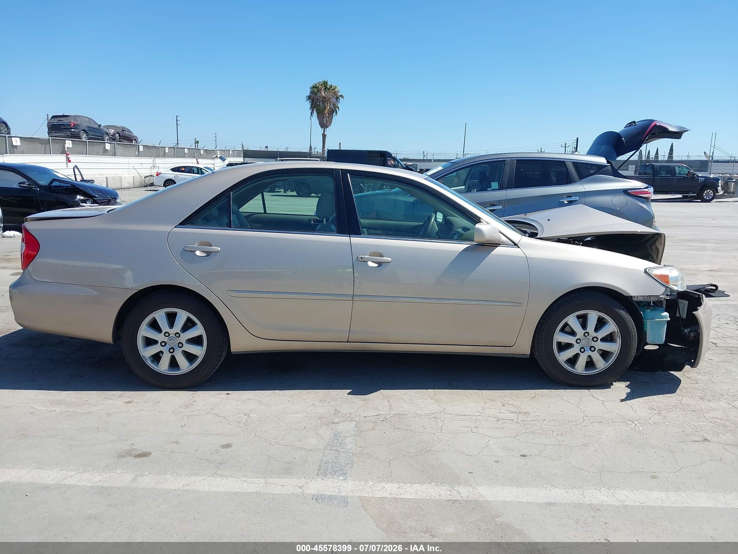 2004 Toyota Camry Xle V6 Beige vin: 4T1BF30K64U065181