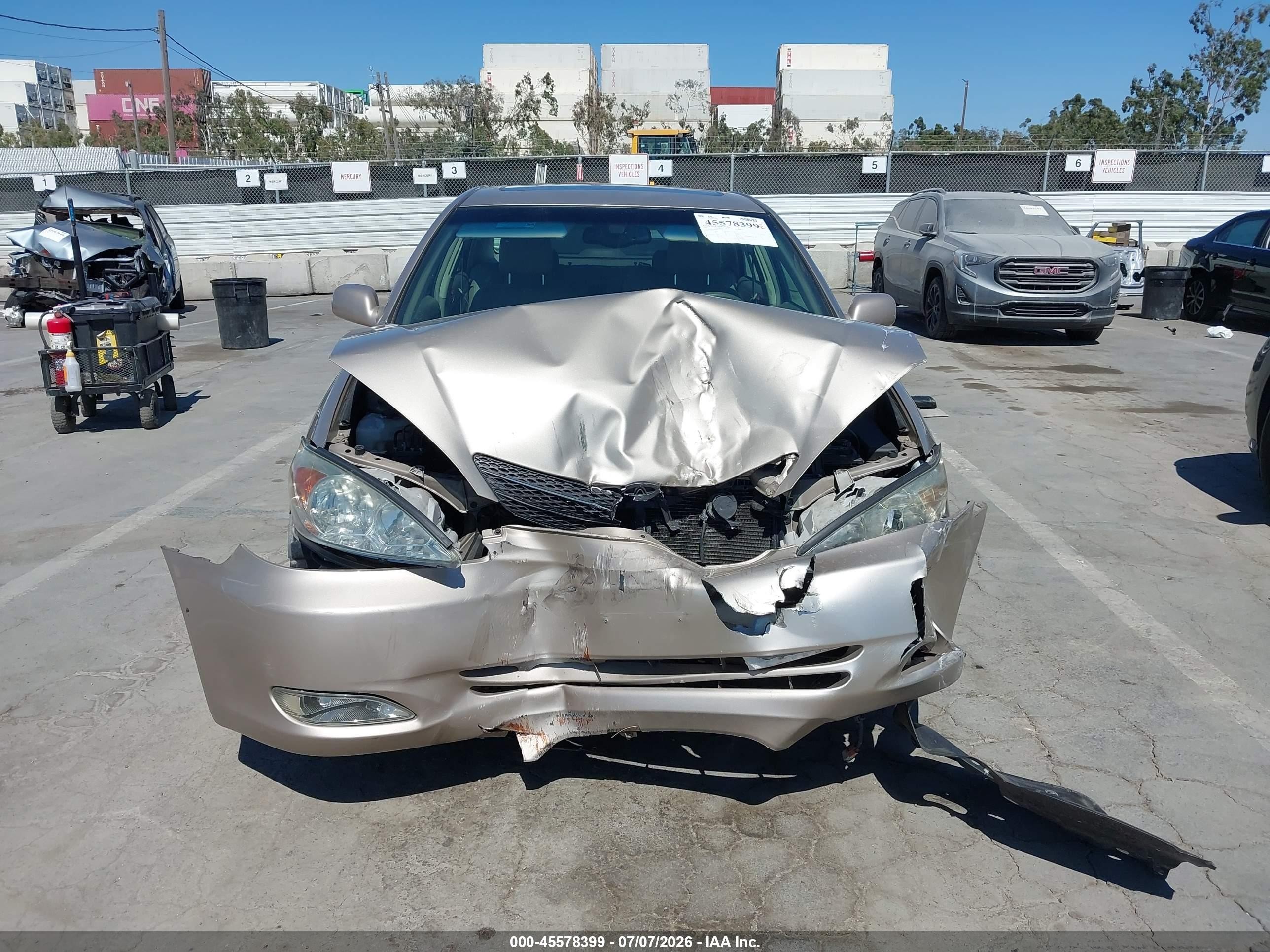 2004 Toyota Camry Xle V6 Beige vin: 4T1BF30K64U065181