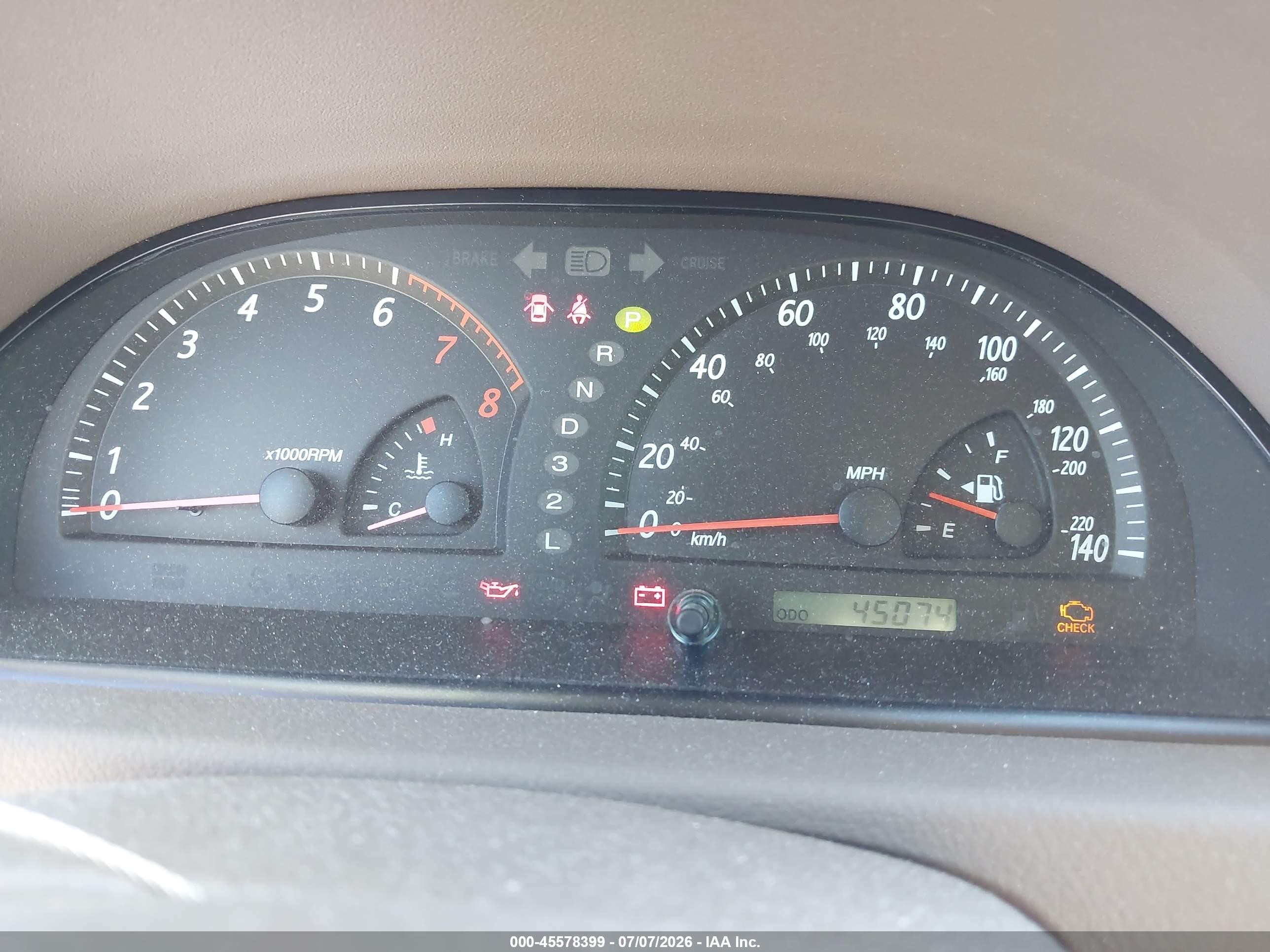 2004 Toyota Camry Xle V6 Beige vin: 4T1BF30K64U065181