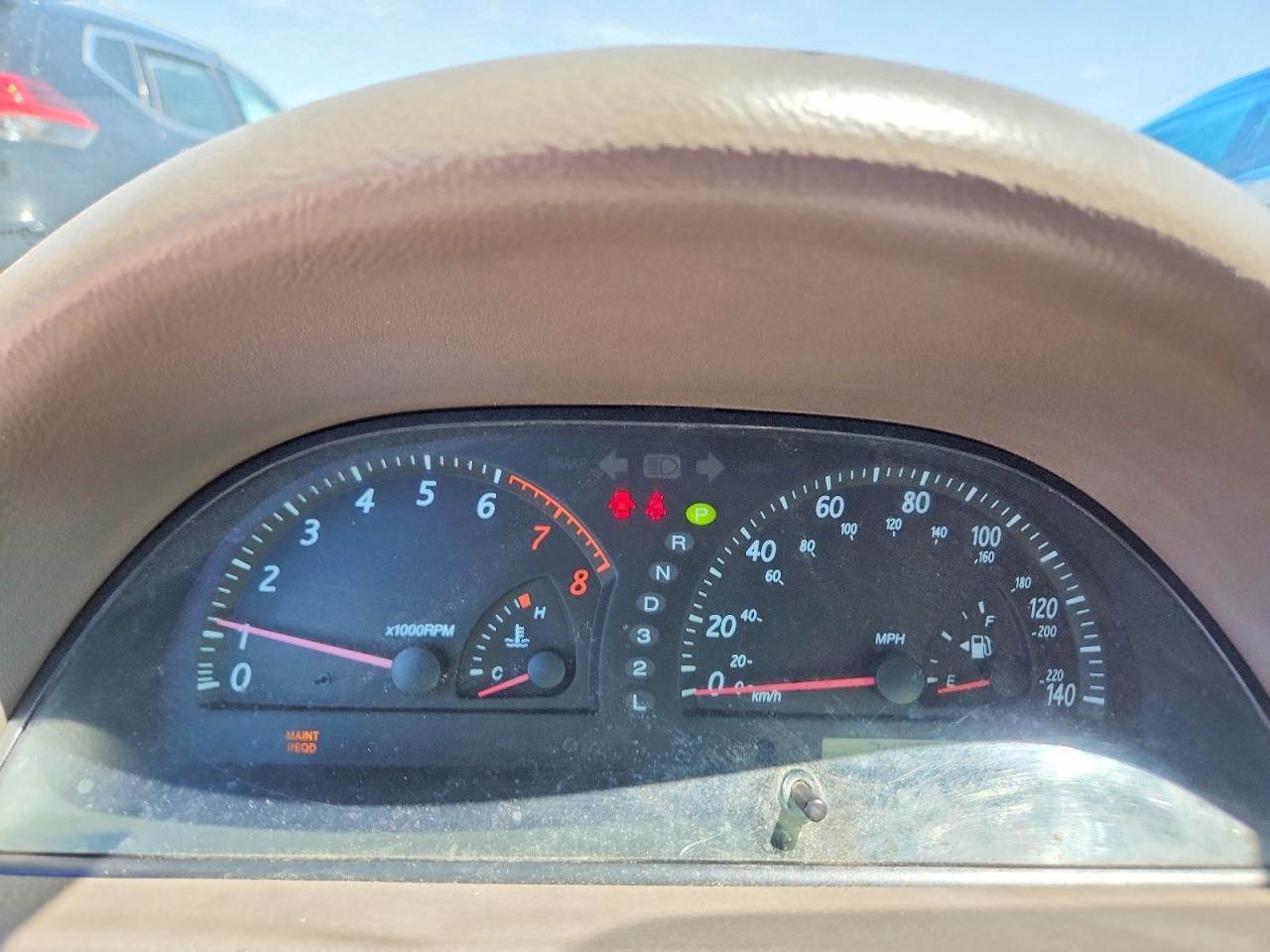 2004 Toyota Camry Le V6 Blue vin: 4T1BF30K64U570606