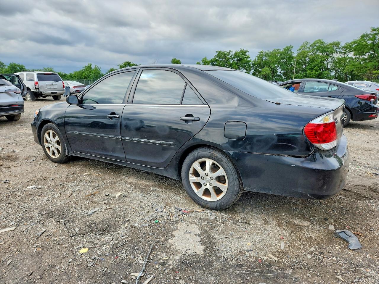 2005 Toyota Camry Xle V6 Black vin: 4T1BF30K65U083116