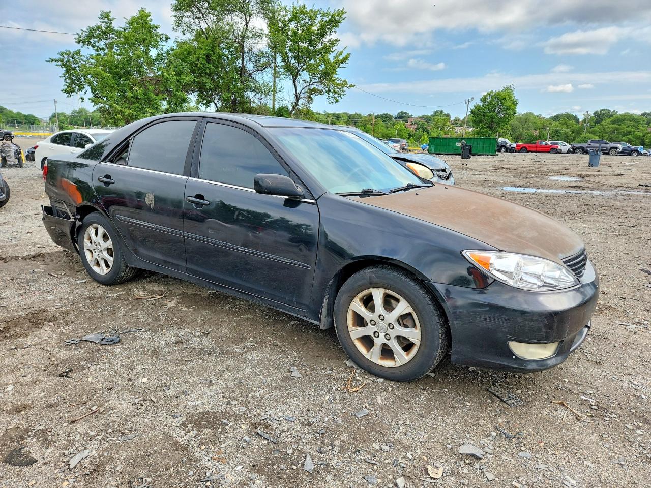 2005 Toyota Camry Xle V6 Black vin: 4T1BF30K65U083116
